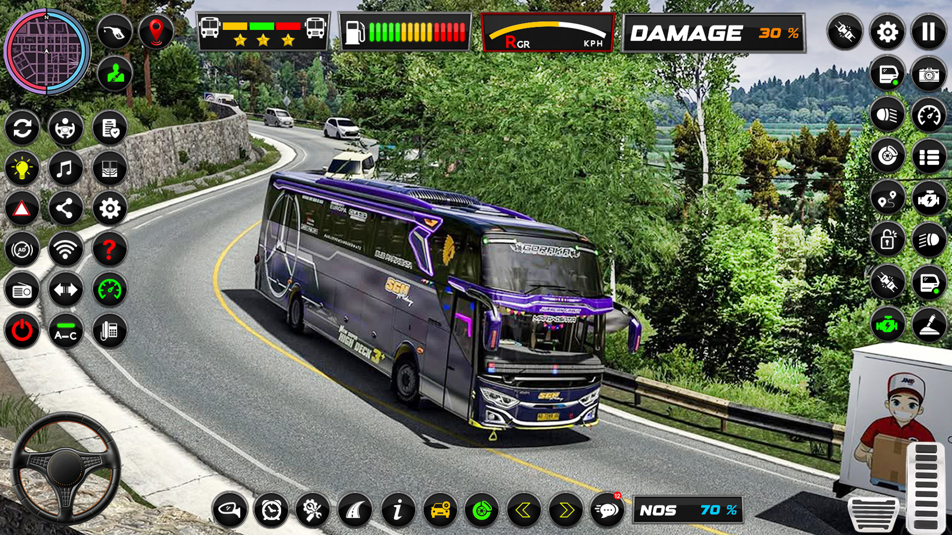 اسکرین شات 3 بازی Bus Simulator 2023: Bus Games