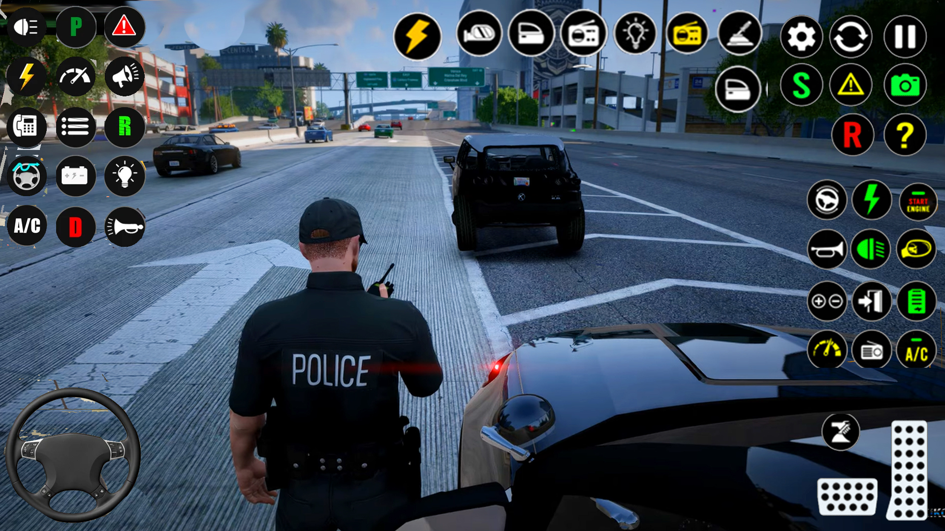 اسکرین شات 2 بازی Police Cop Chase Racing 3D