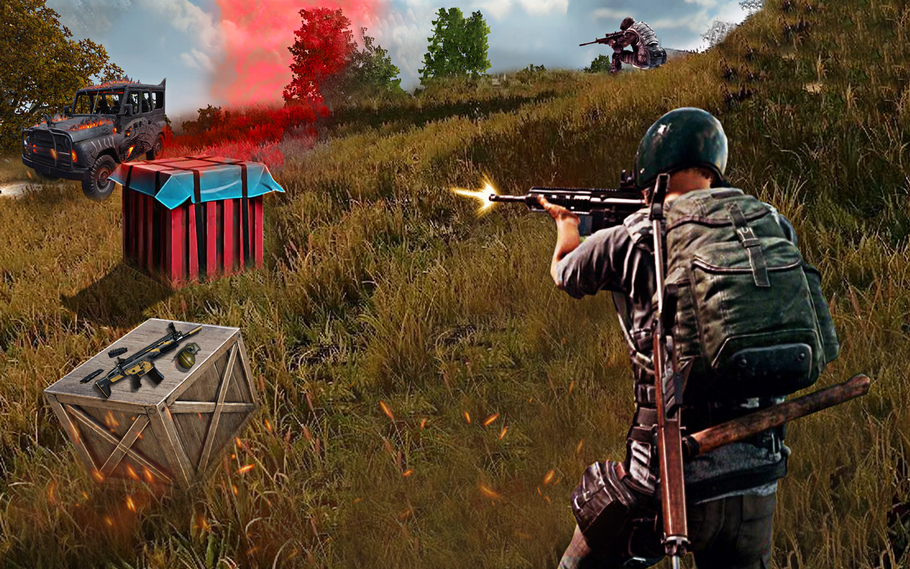 اسکرین شات 2 برنامه Gun Games: FPS Shooting Strike