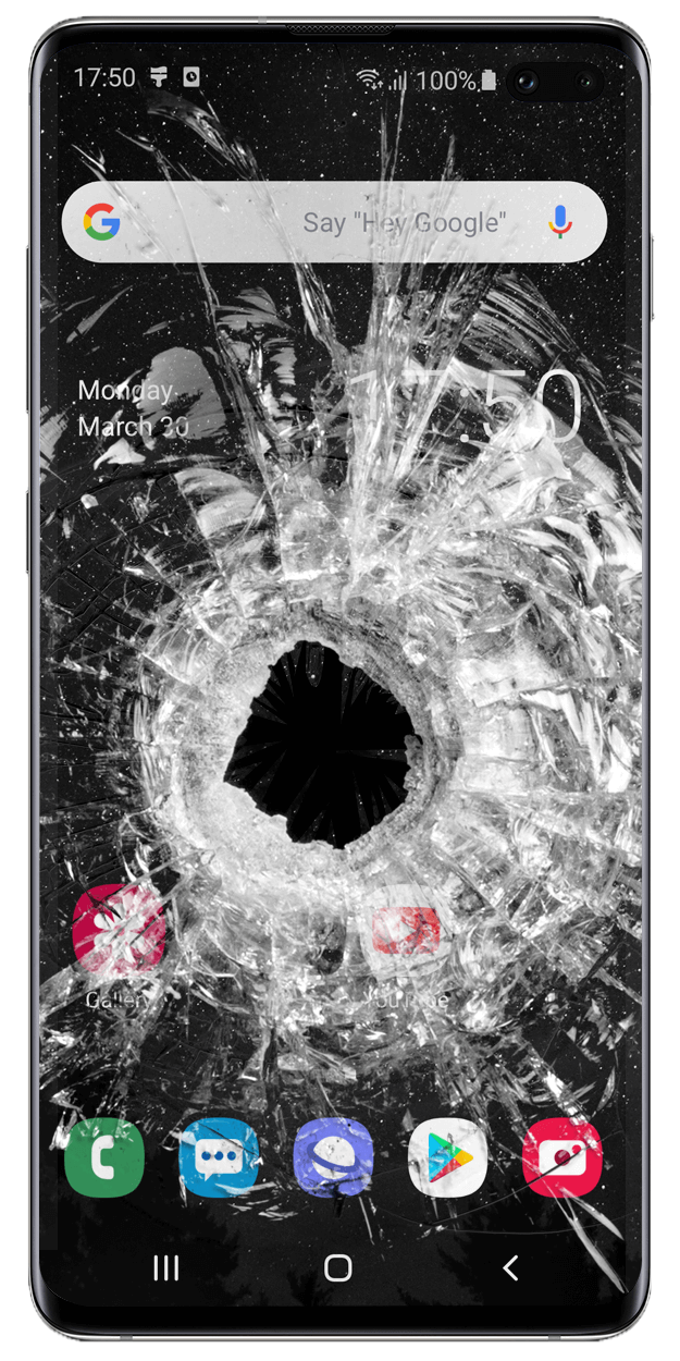 اسکرین شات 2 برنامه Broken Screen Realistic Prank
