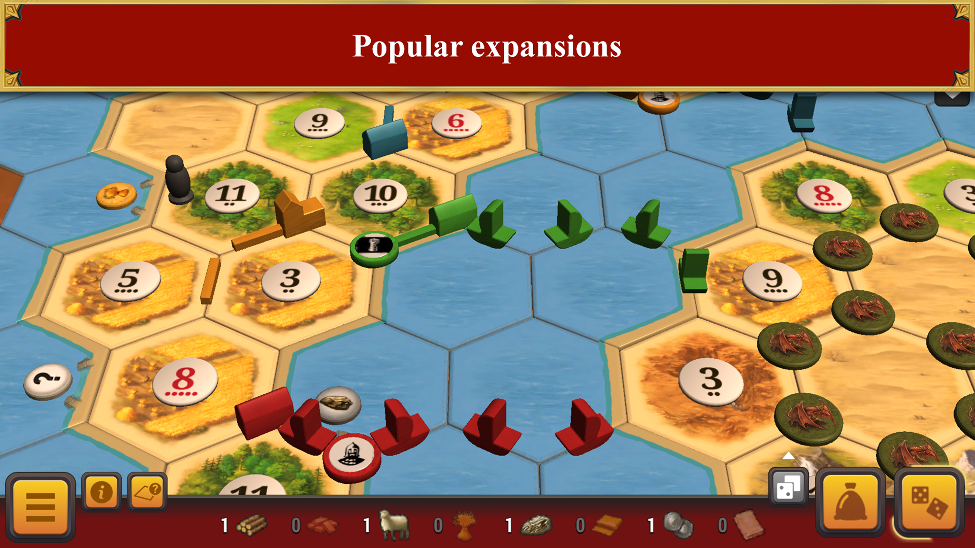 اسکرین شات 3 بازی Catan Universe