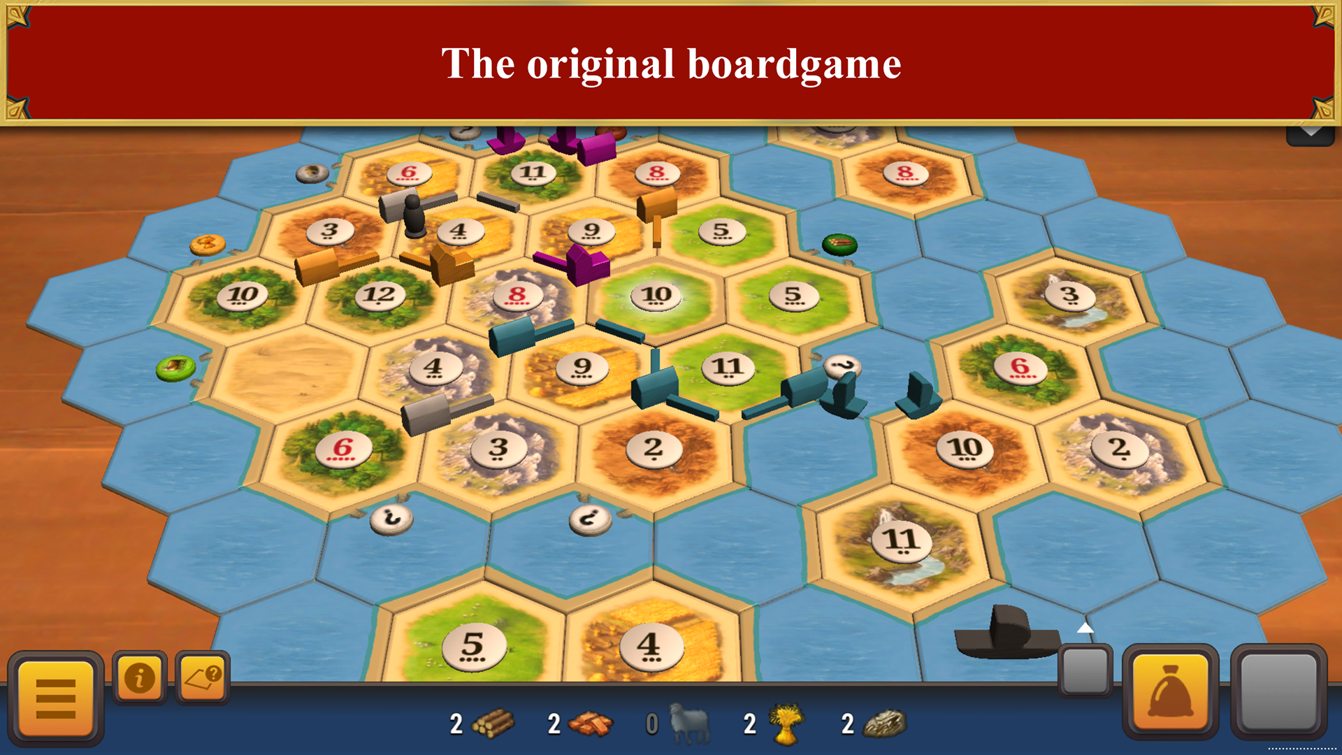 اسکرین شات 2 بازی Catan Universe