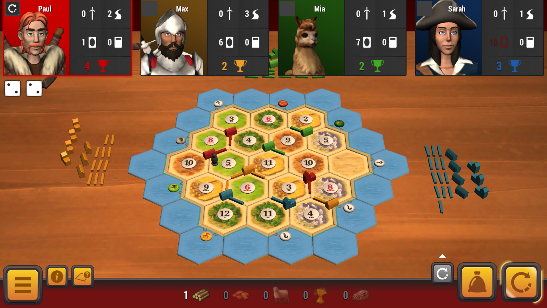 اسکرین شات 1 بازی Catan Universe
