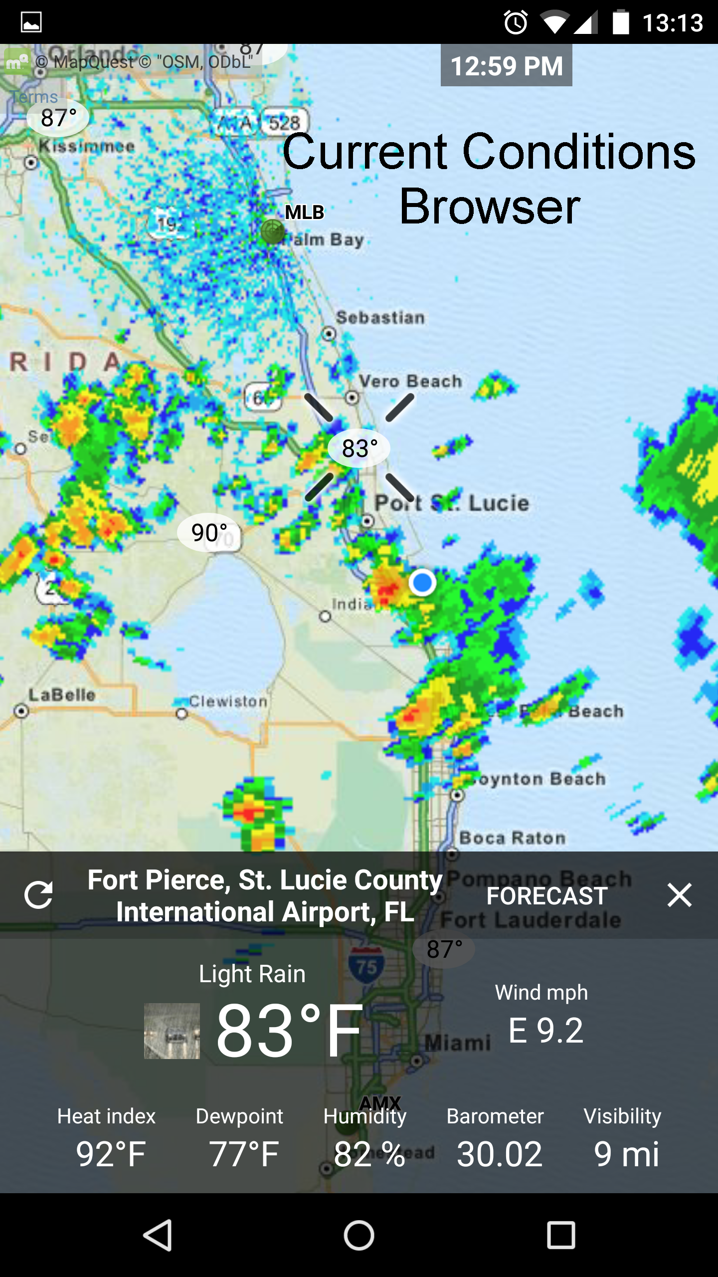 اسکرین شات 2 برنامه RadarNow! ®