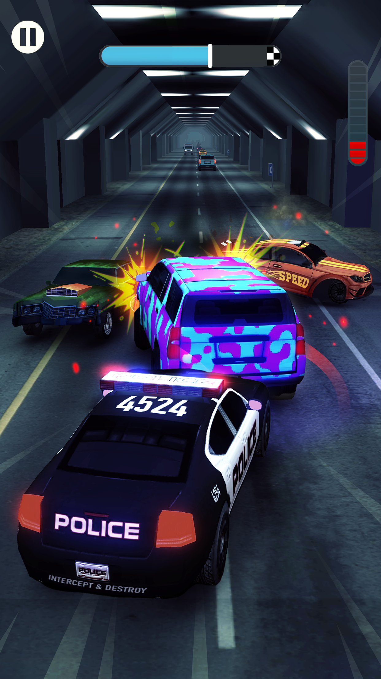 اسکرین شات 5 بازی Overtake Rush 3D: Car Game
