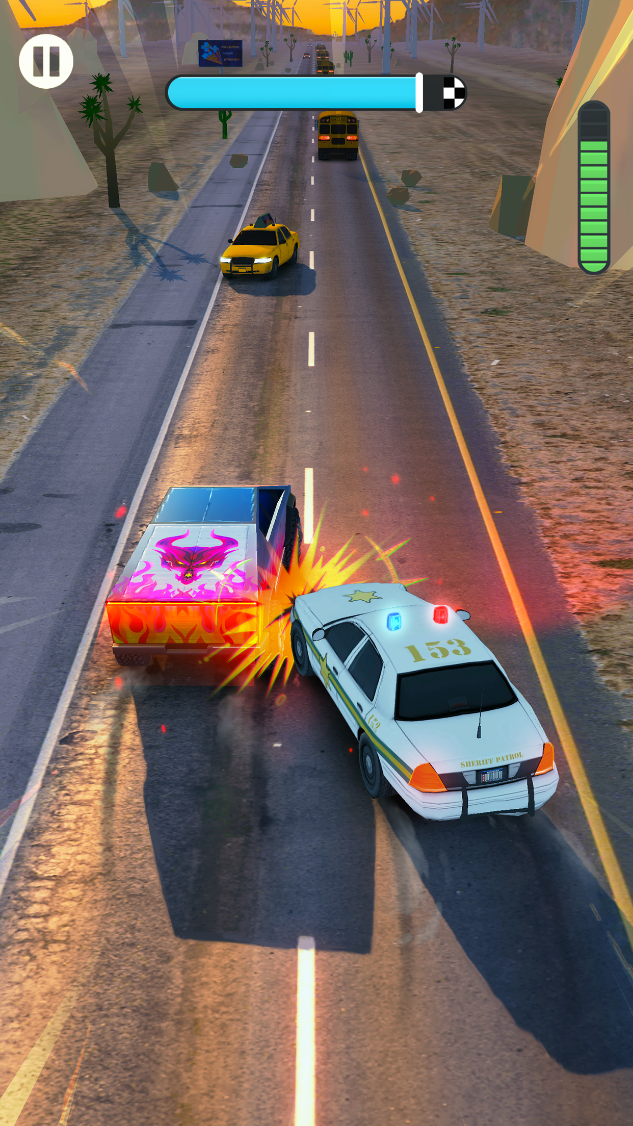 اسکرین شات 8 بازی Overtake Rush 3D: Car Game