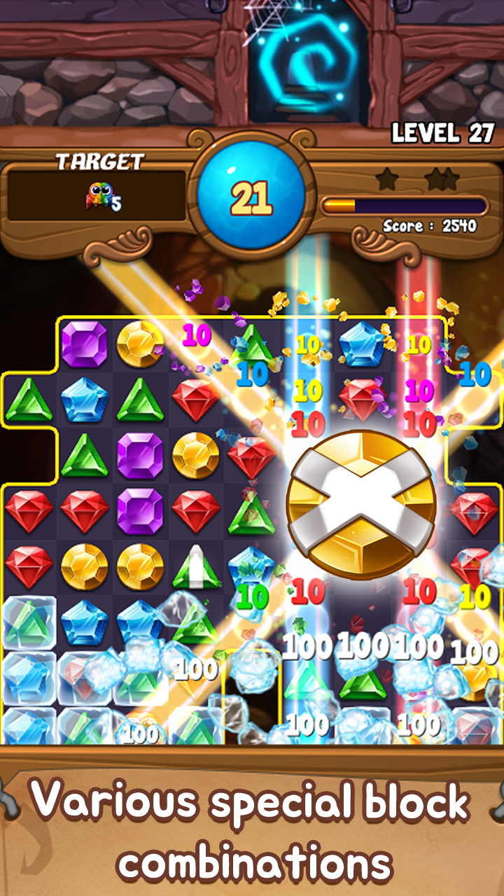 اسکرین شات 8 بازی Jewels Time : Endless match