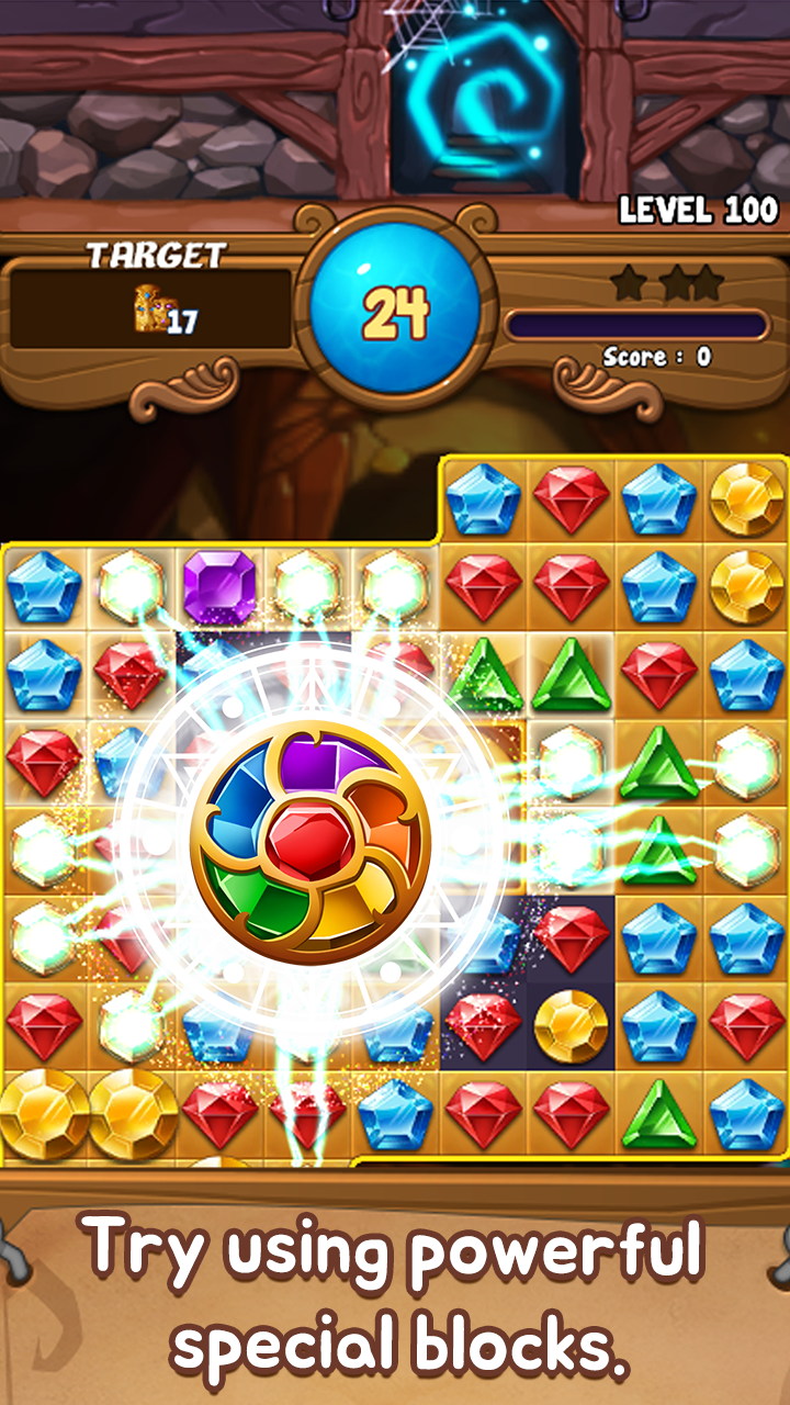 اسکرین شات 1 بازی Jewels Time : Endless match