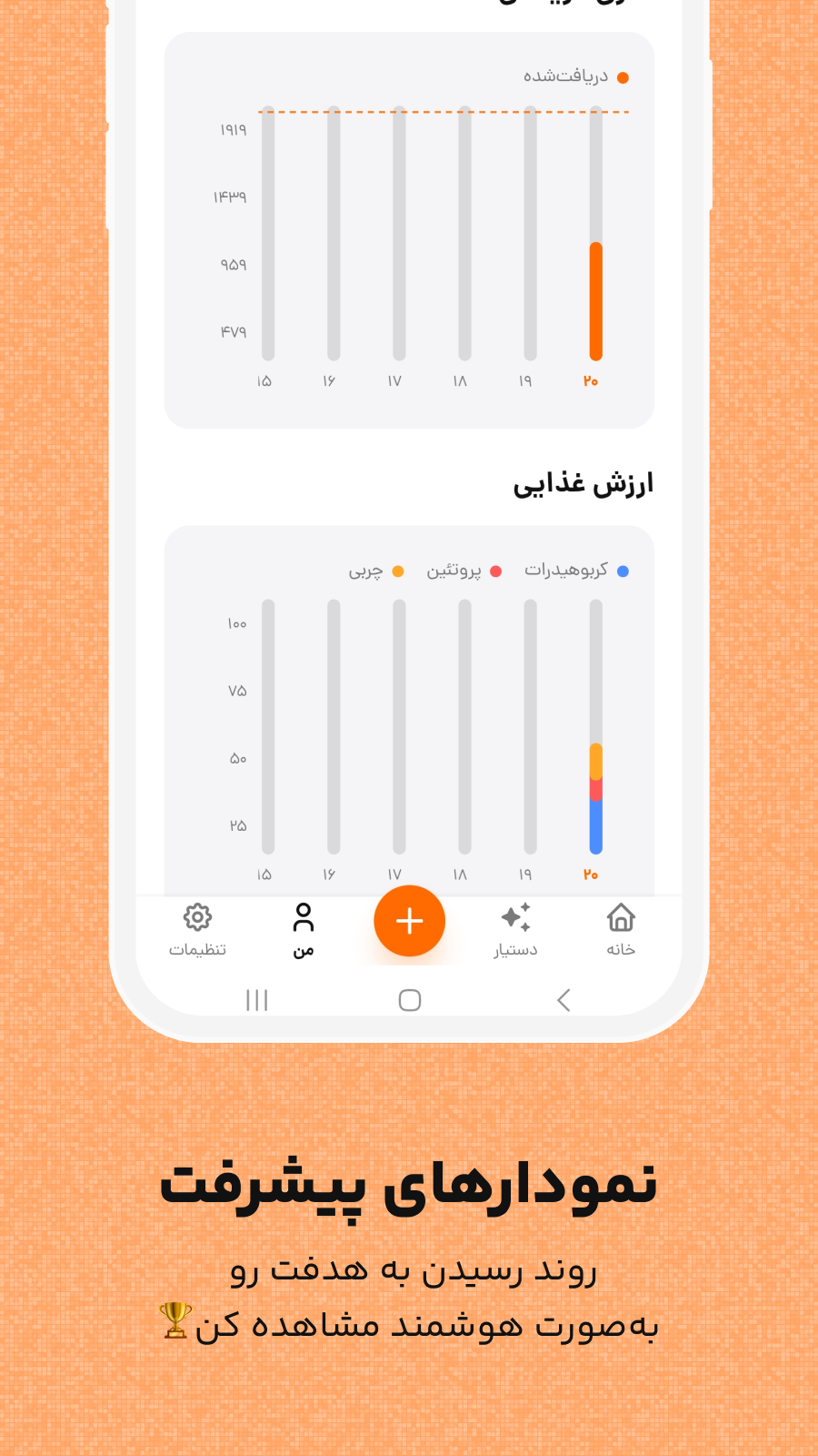 اسکرین شات 3 برنامه ‏‏کم کالری | رژیم با هوش مصنوعی