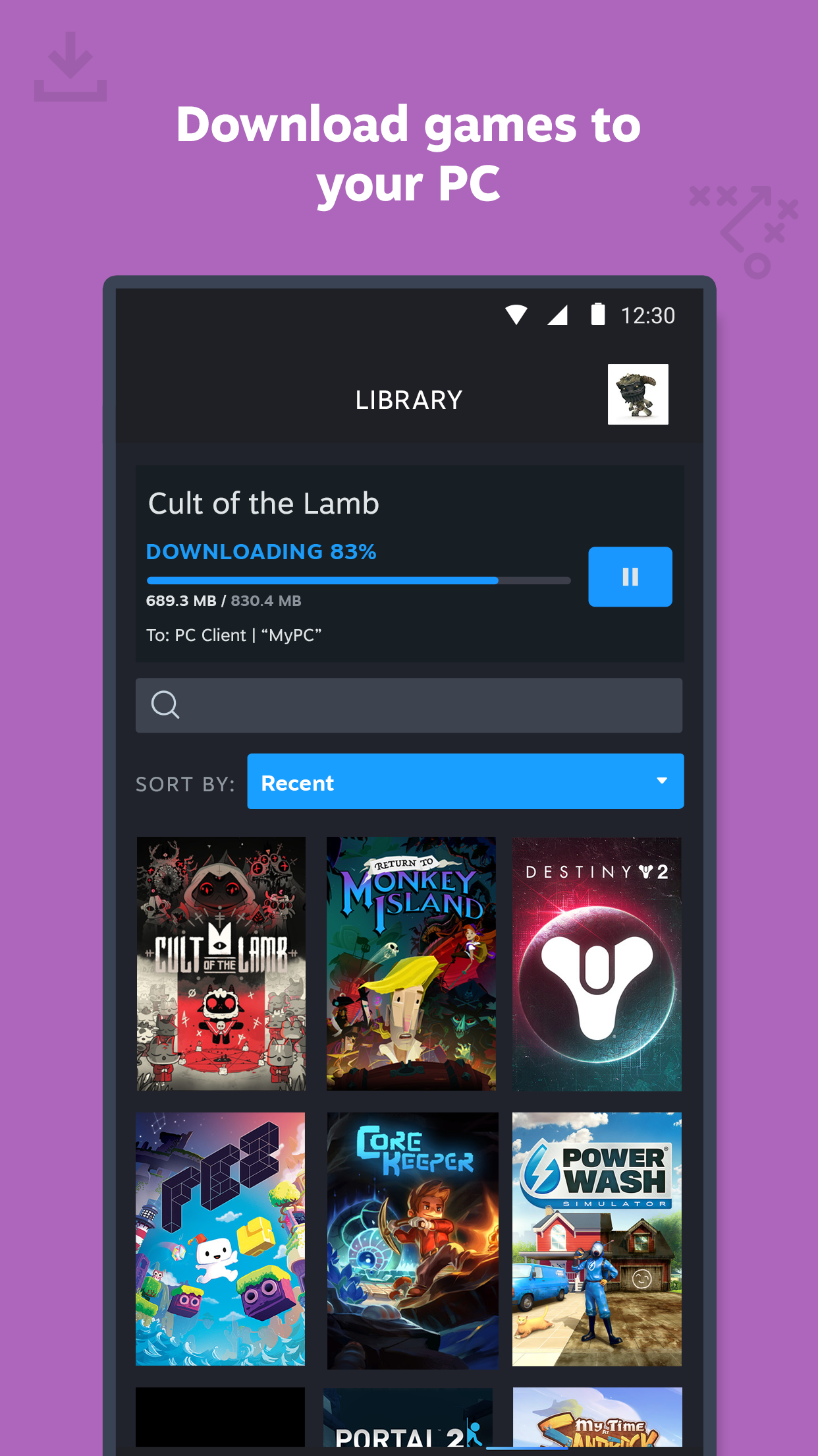 اسکرین شات 3 برنامه Steam