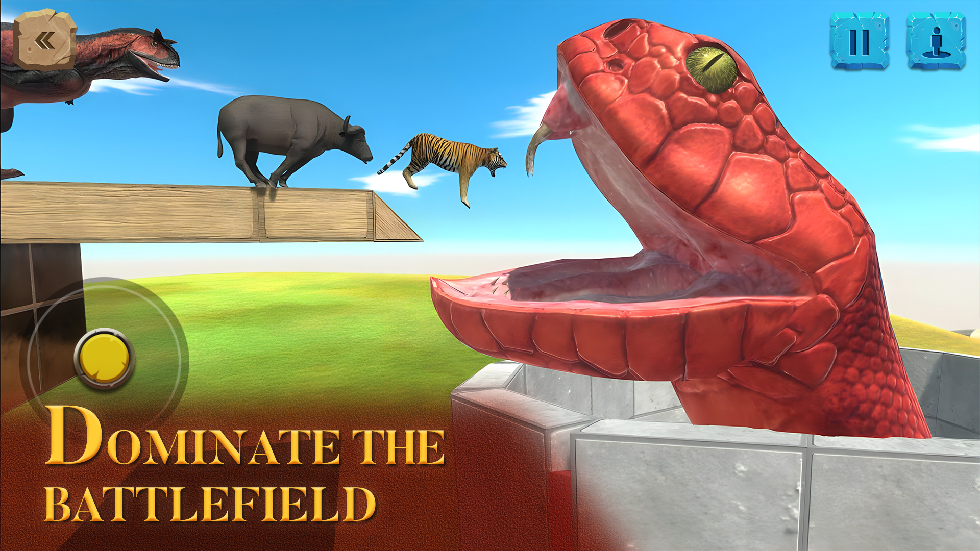 اسکرین شات 3 بازی Animal Revolt Battle Simulator