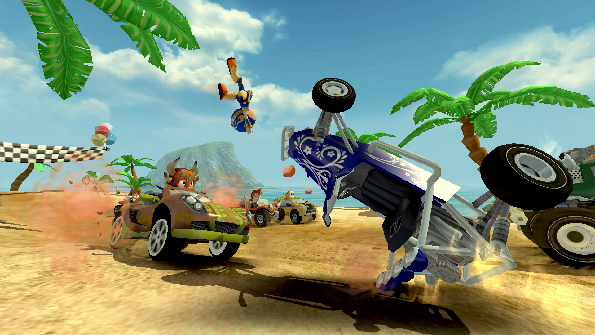 اسکرین شات 4 بازی Beach Buggy Racing