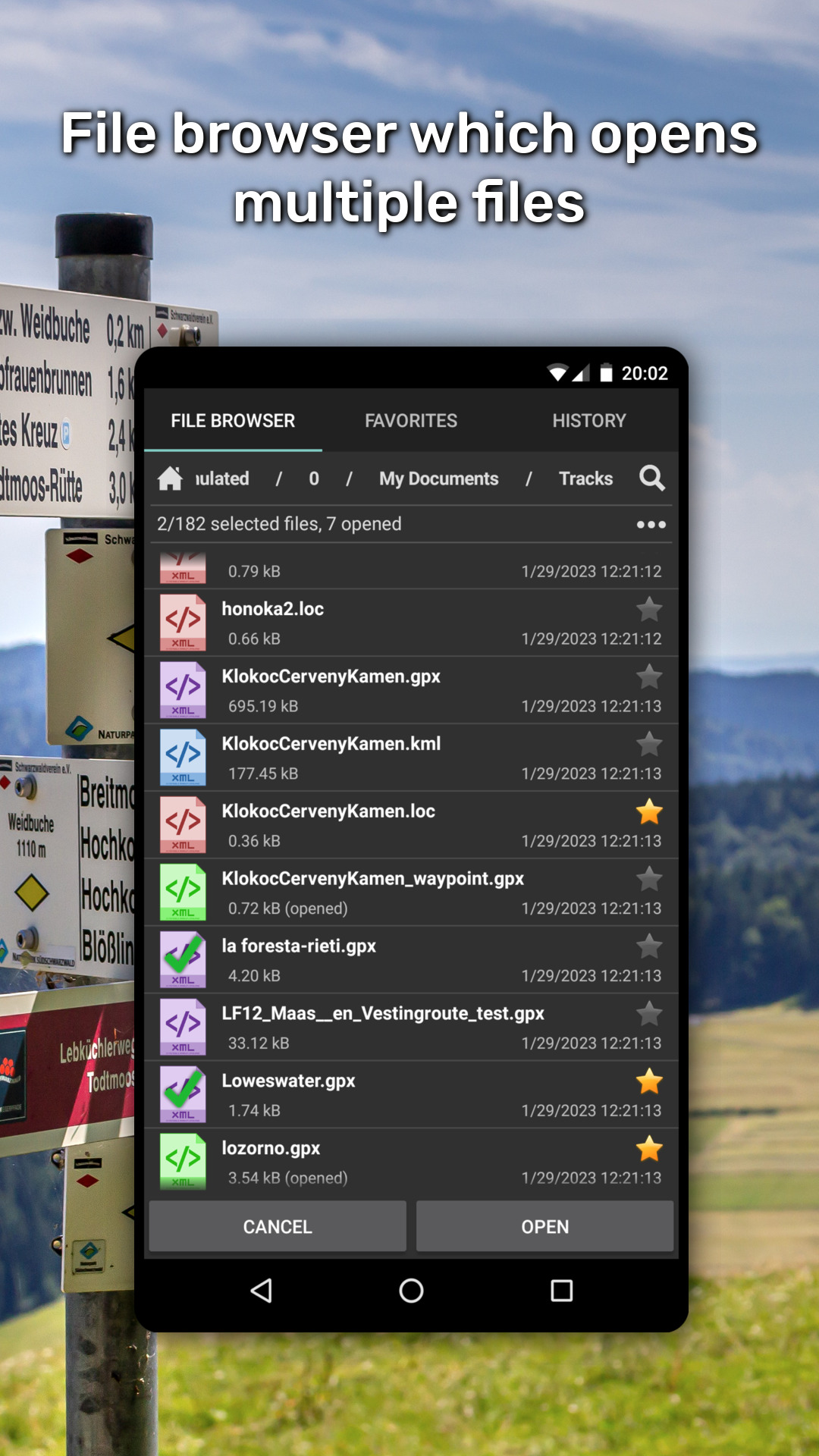 اسکرین شات 8 برنامه GPX Viewer: Hike & Bike