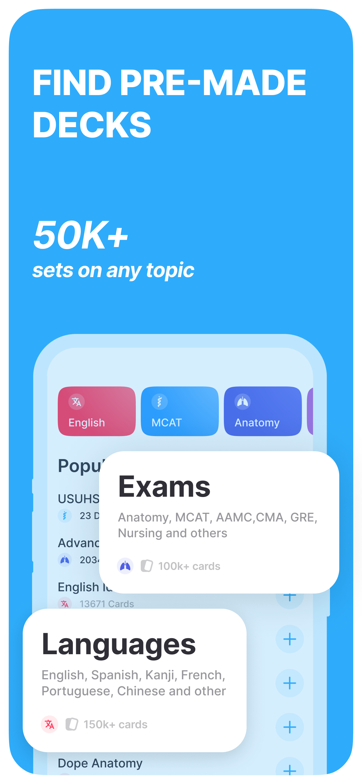 اسکرین شات 3 برنامه Noji – Flashcards study app