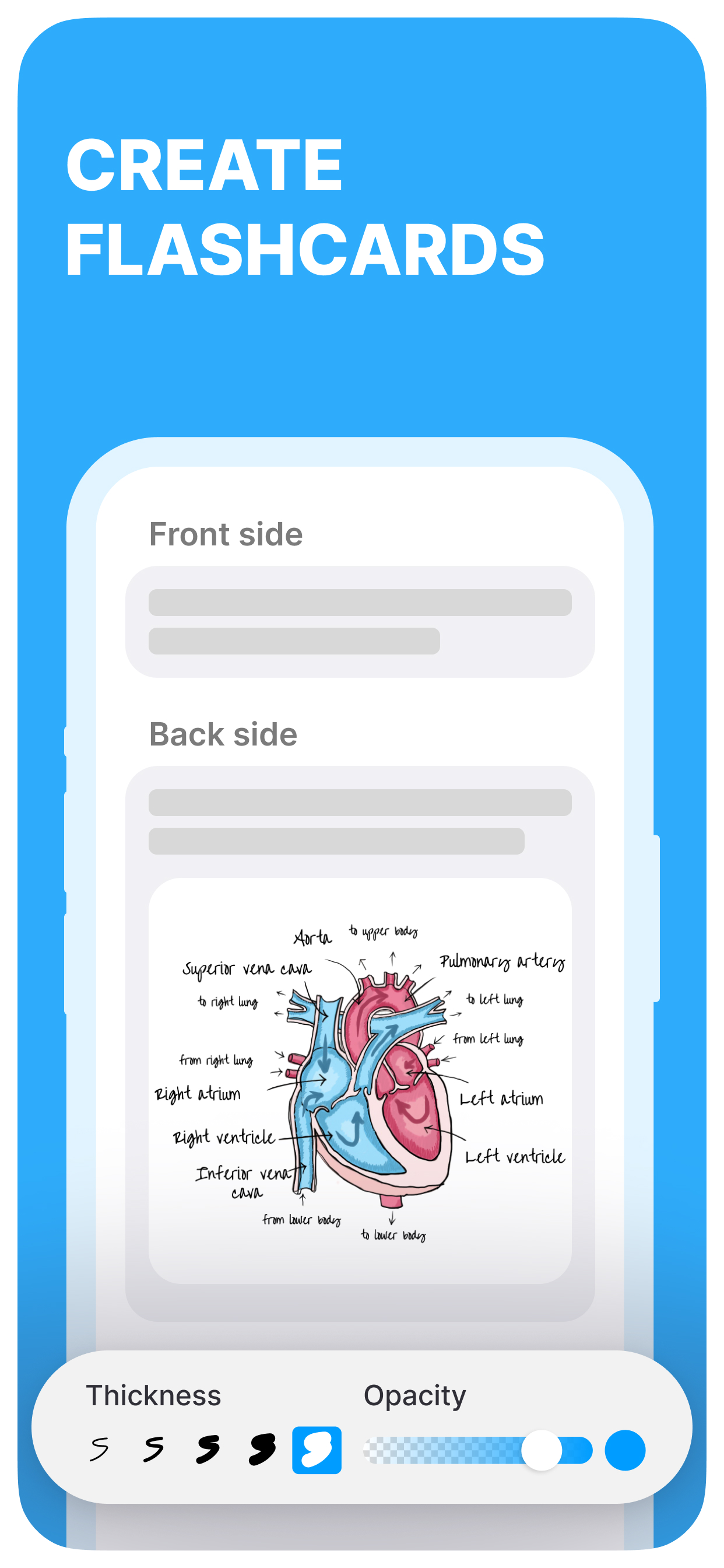 اسکرین شات 2 برنامه Noji – Flashcards study app