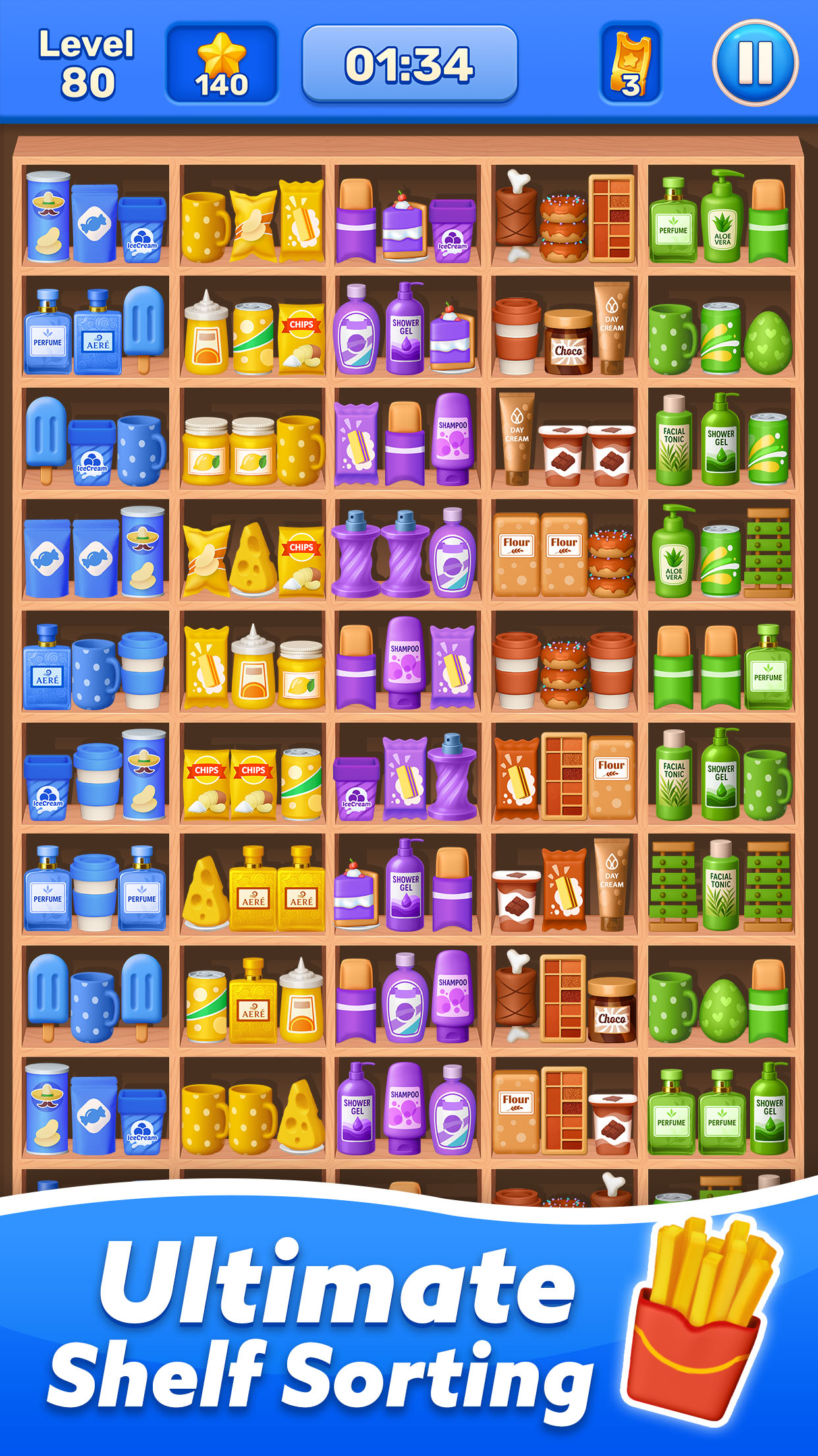 اسکرین شات 6 بازی Goods Sorting Game