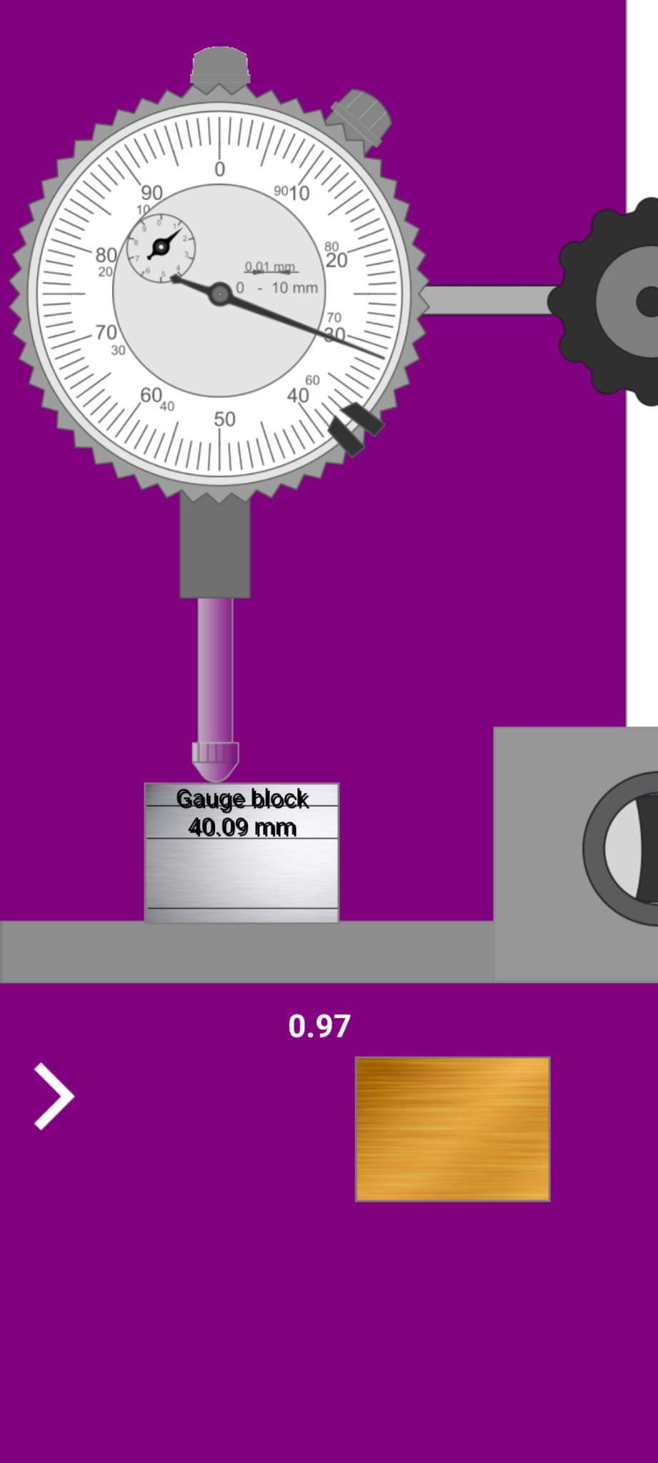 اسکرین شات 8 برنامه Vernier Caliper