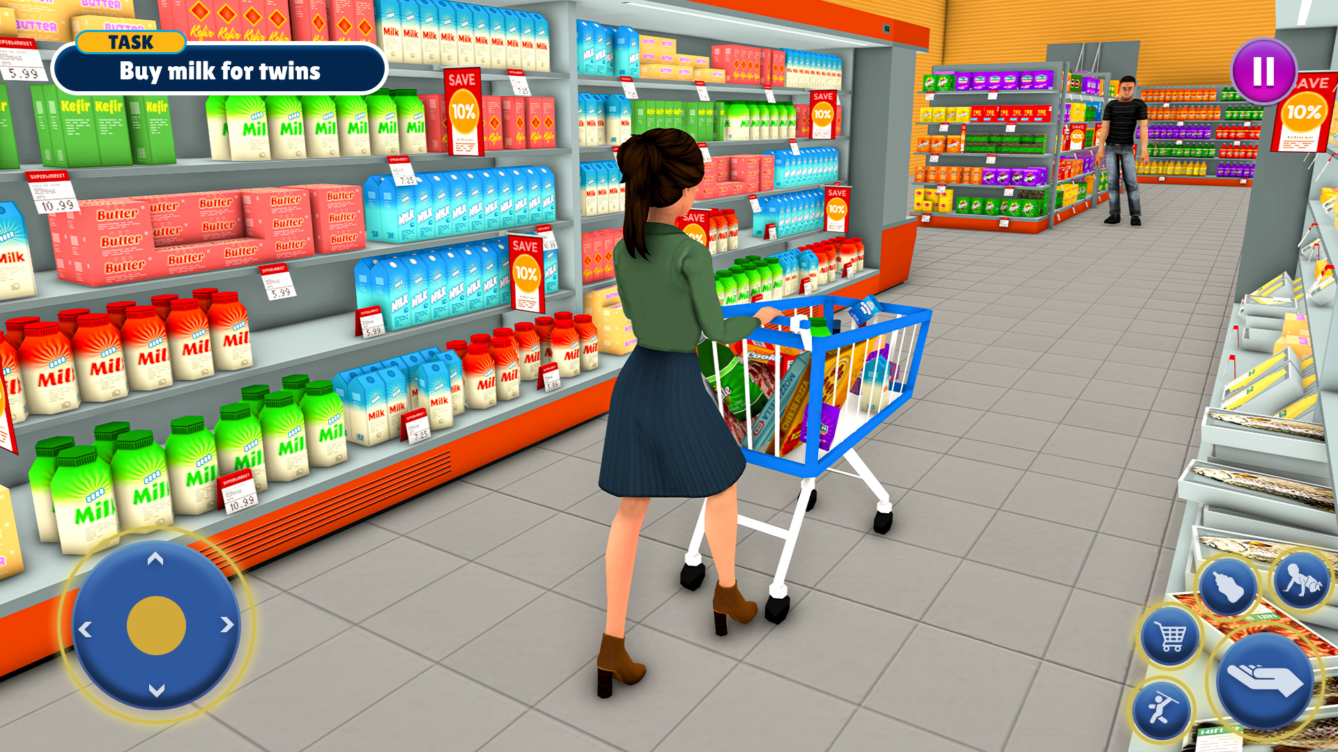 اسکرین شات 1 بازی Twins Mother Simulator Game 3D