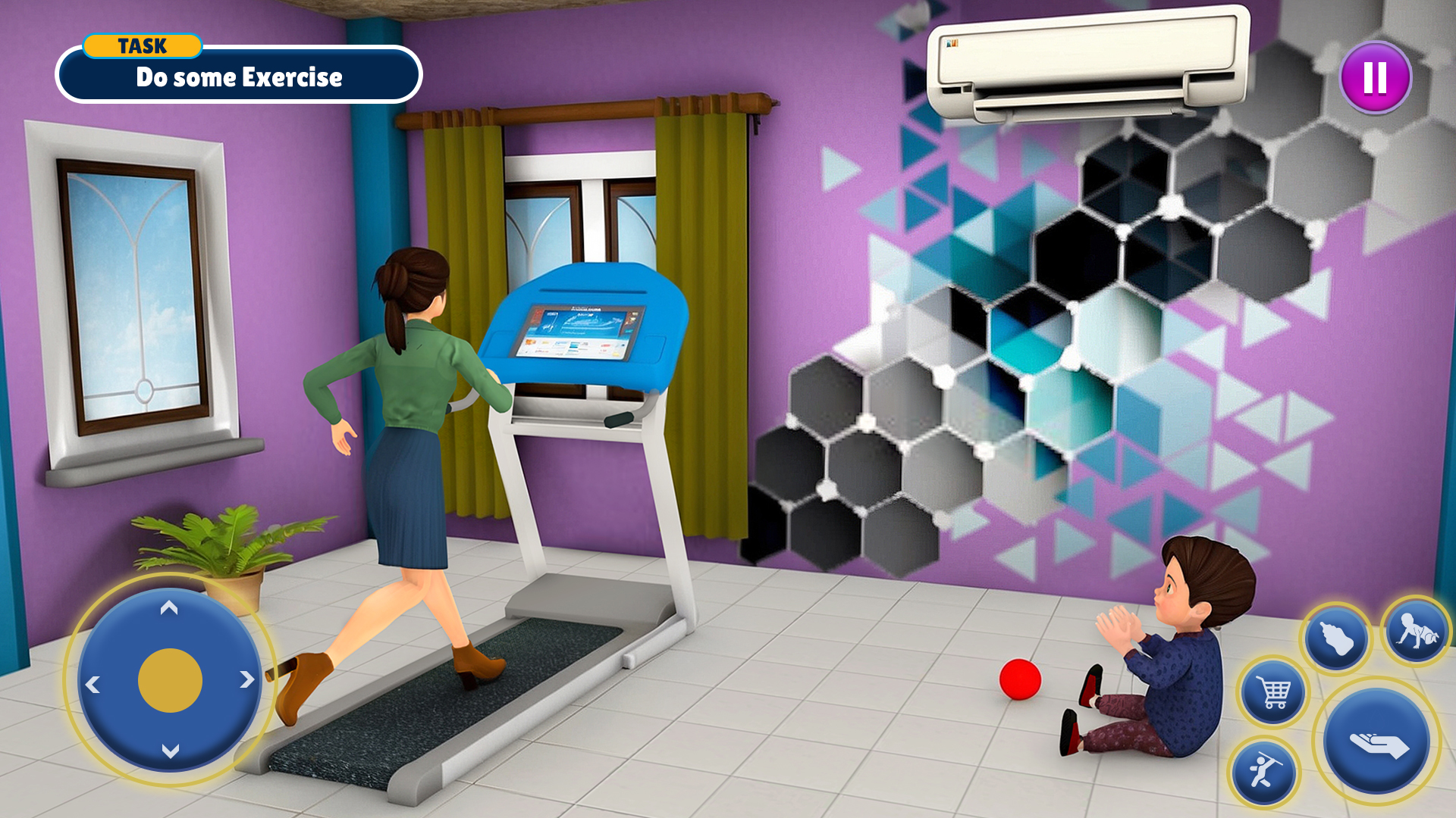اسکرین شات 4 بازی Twins Mother Simulator Game 3D