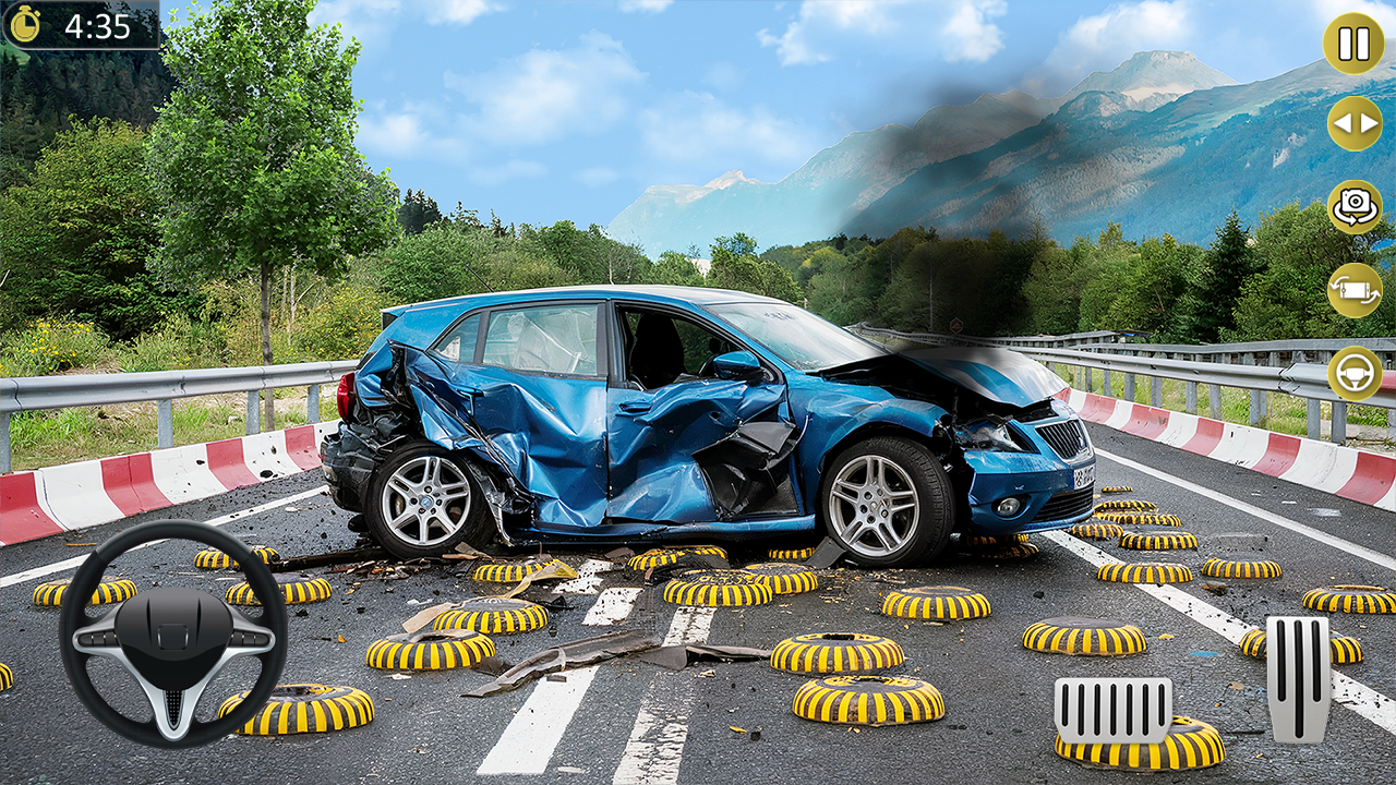 اسکرین شات 2 بازی Car Crash Accident Simulator