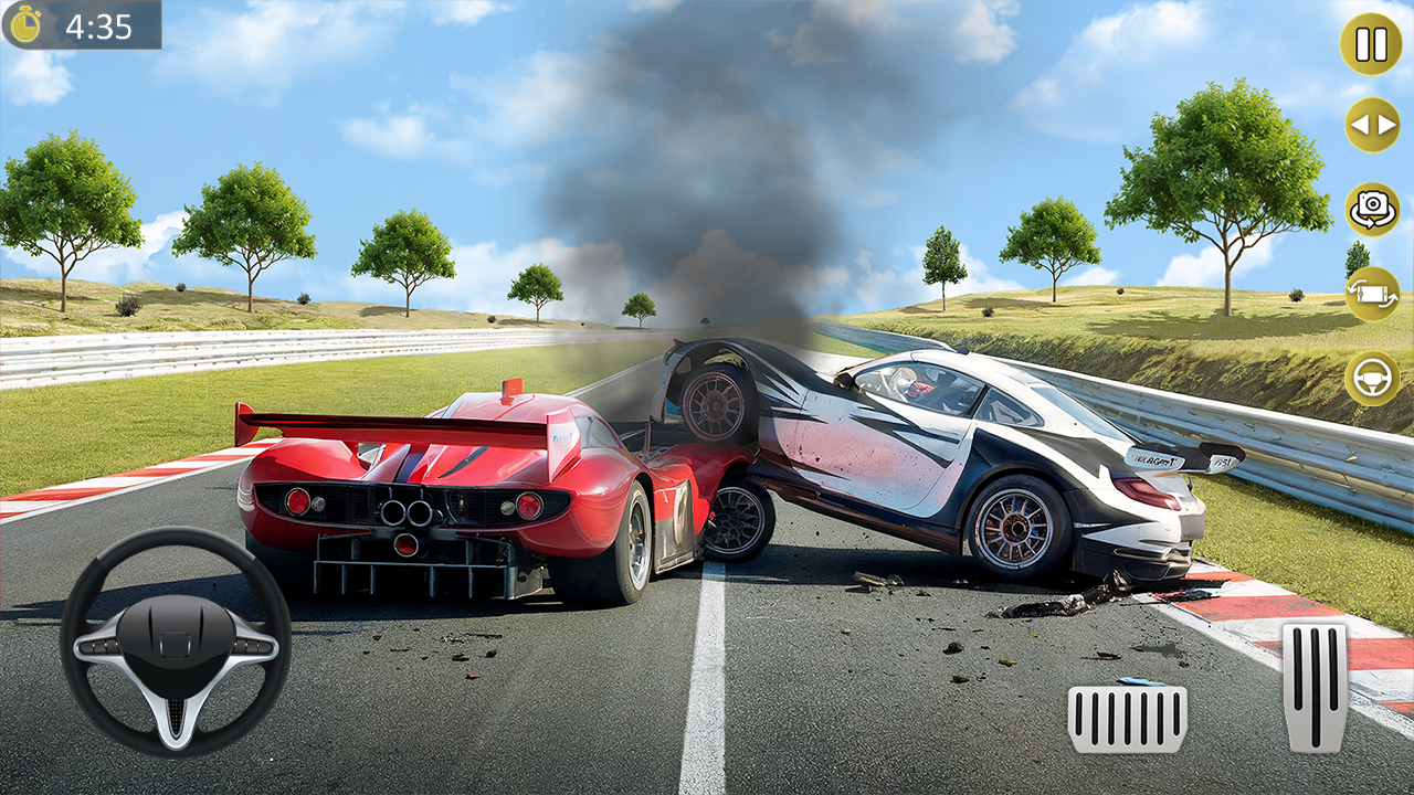 اسکرین شات 4 بازی Car Crash Accident Simulator