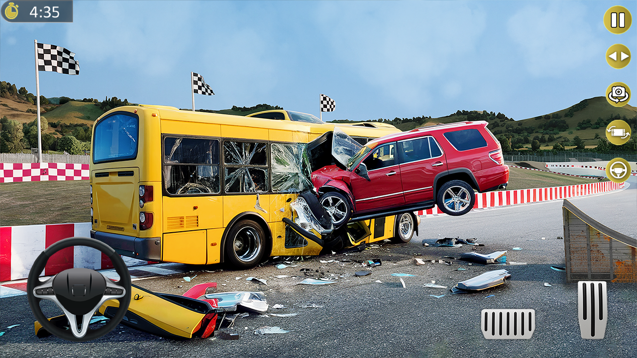 اسکرین شات 1 بازی Car Crash Accident Simulator