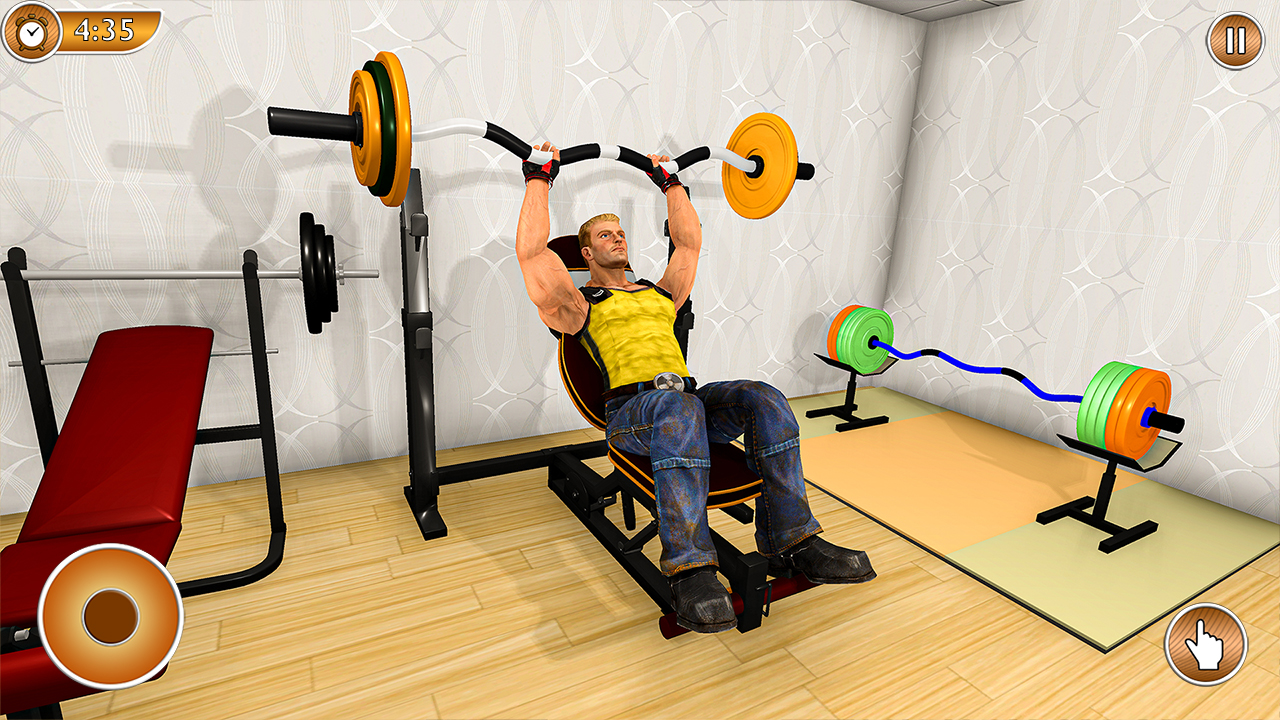 اسکرین شات 1 بازی Idle Fitness Gym Workout Games