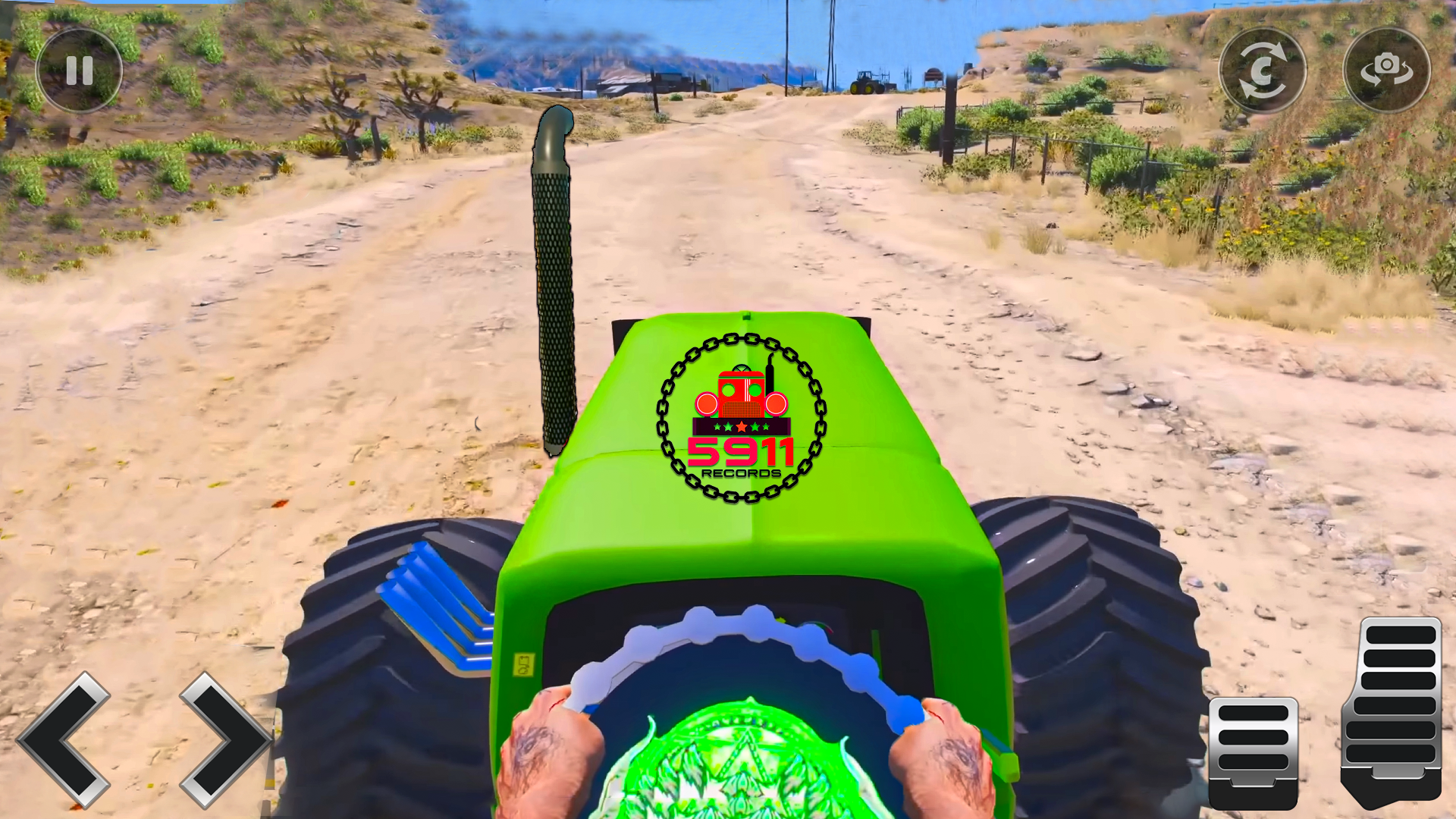 اسکرین شات 3 بازی Tractor Simulator Tractor Game