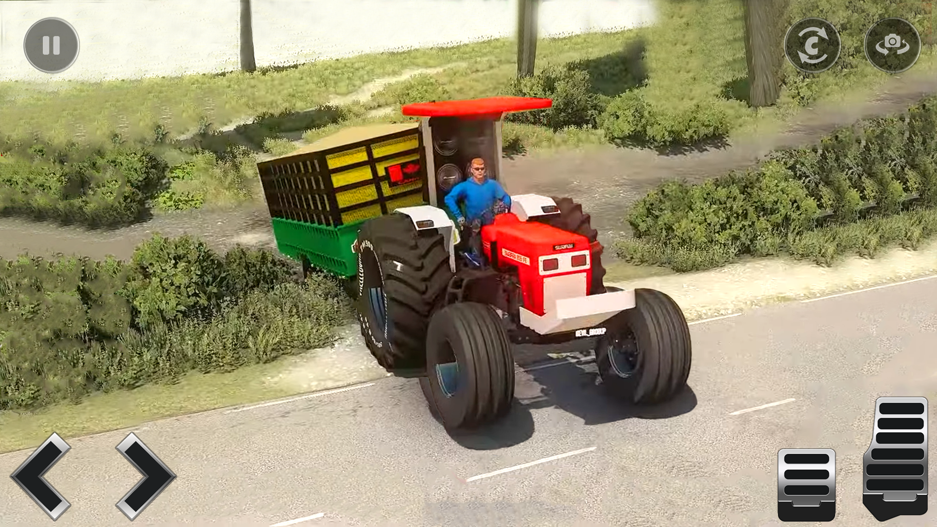 اسکرین شات 5 بازی Tractor Simulator Tractor Game
