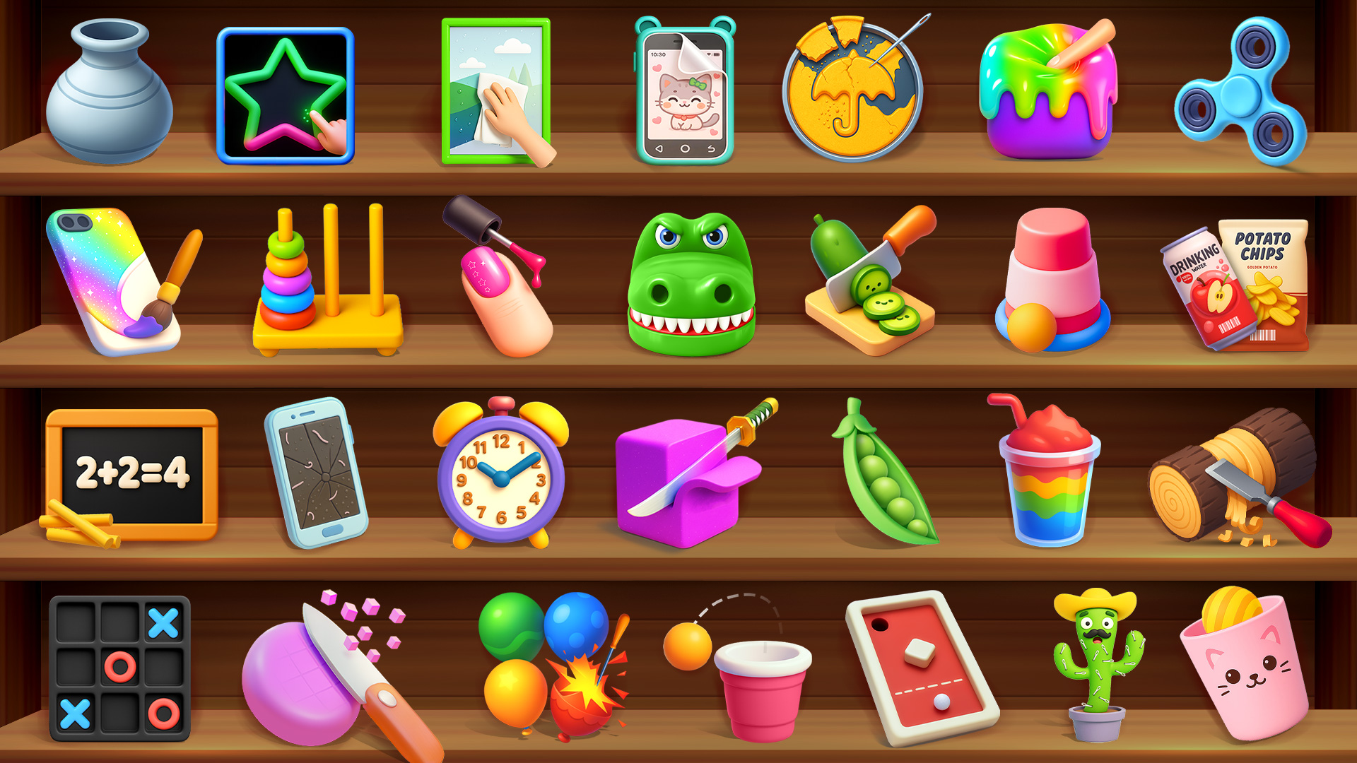 اسکرین شات 1 بازی Fidget Cube 3D Antistress Toys