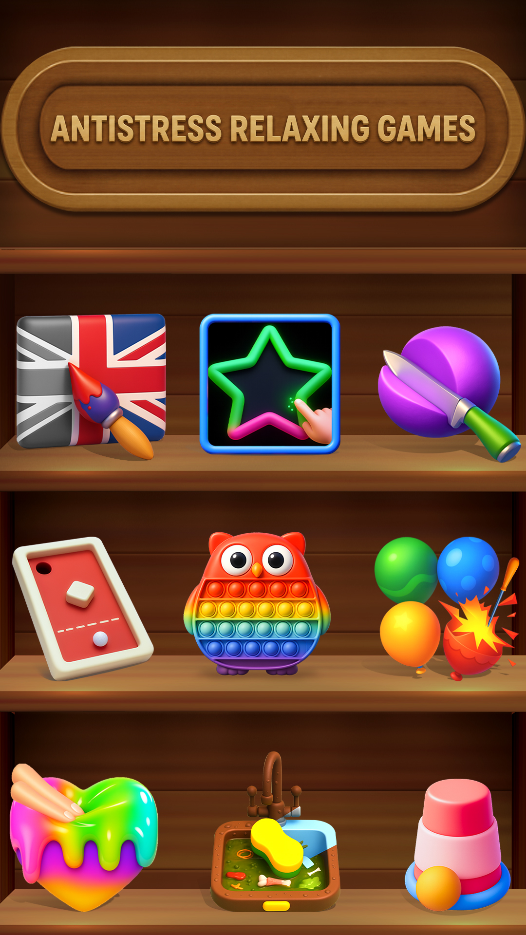 اسکرین شات 5 بازی Fidget Cube 3D Antistress Toys