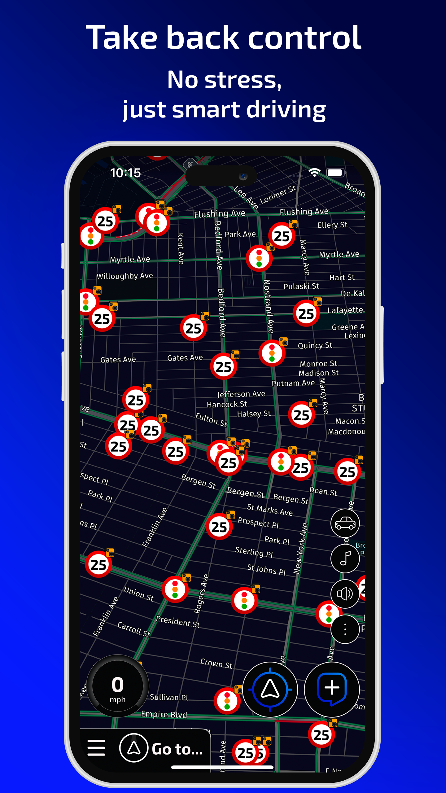 اسکرین شات 5 برنامه Radarbot: Radar Detector, GPS