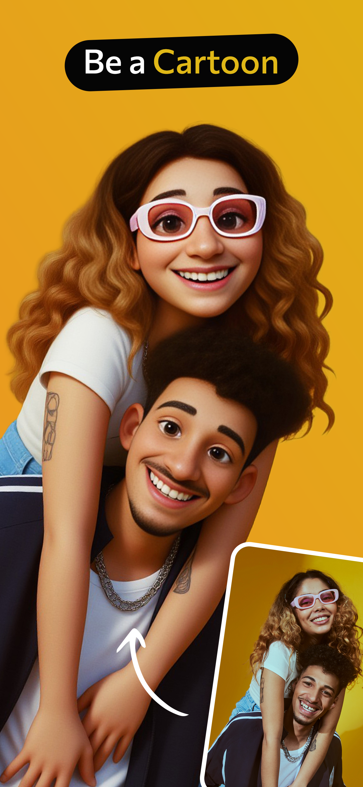 اسکرین شات 1 برنامه ToonMe - cartoons from photos