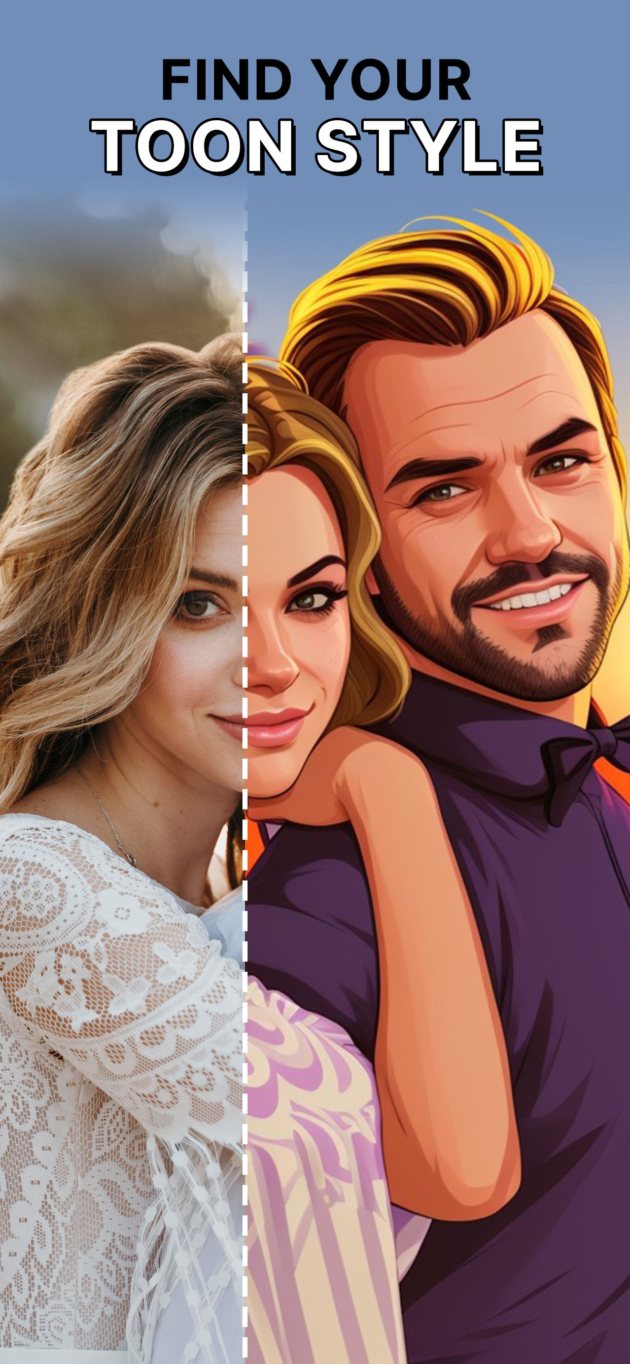 اسکرین شات 3 برنامه ToonMe photo cartoon maker