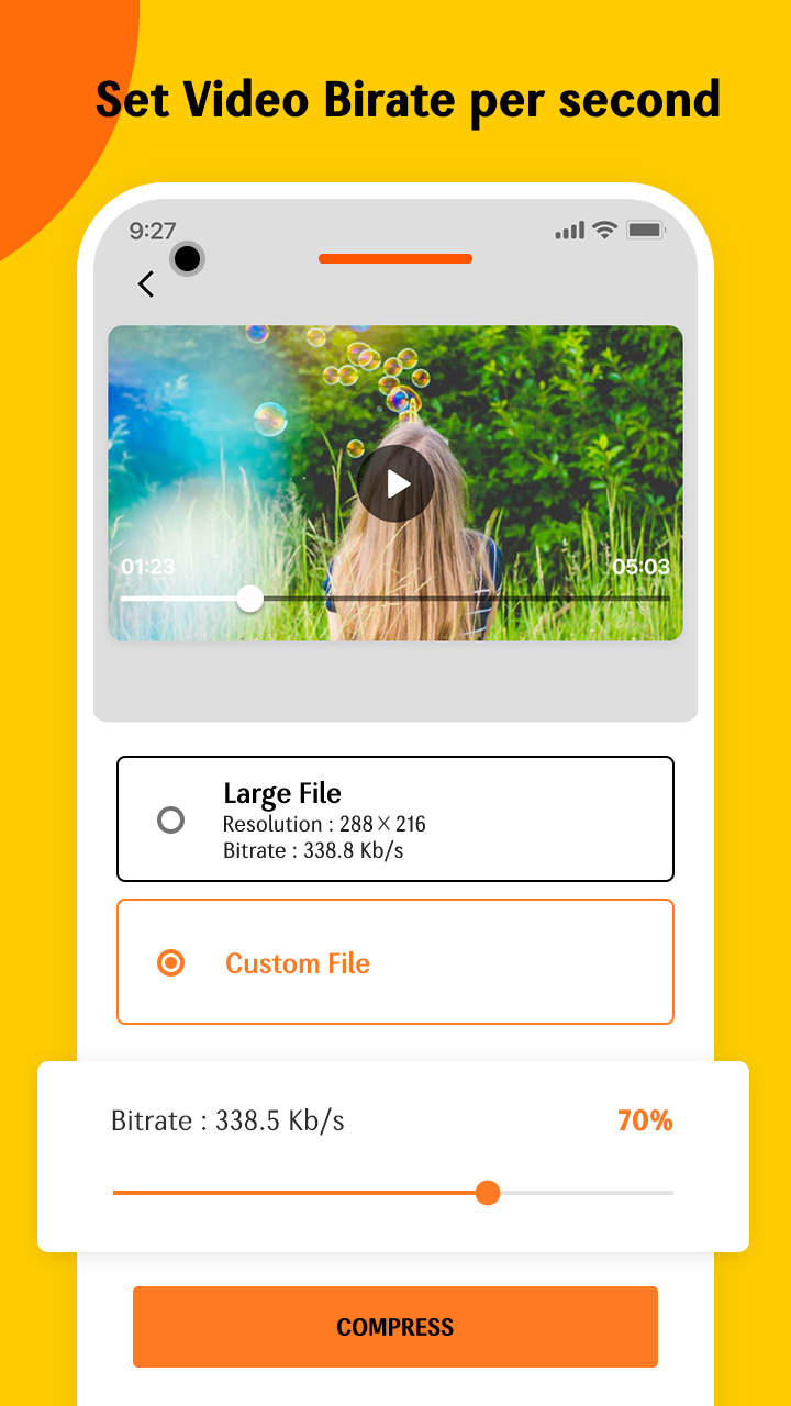 اسکرین شات 5 برنامه Video Compressor