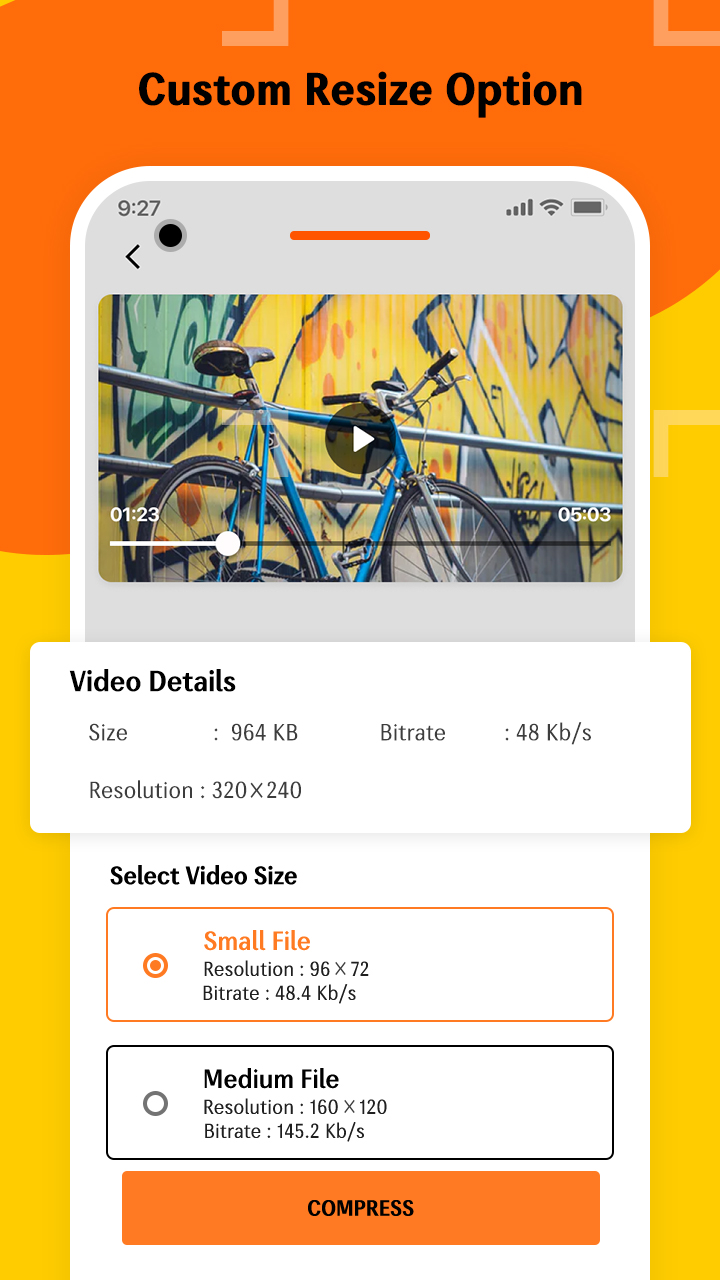 اسکرین شات 4 برنامه Video Compressor