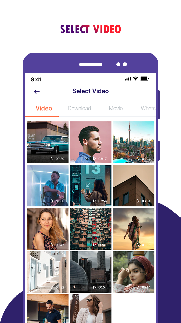 اسکرین شات 1 برنامه Video Converter
