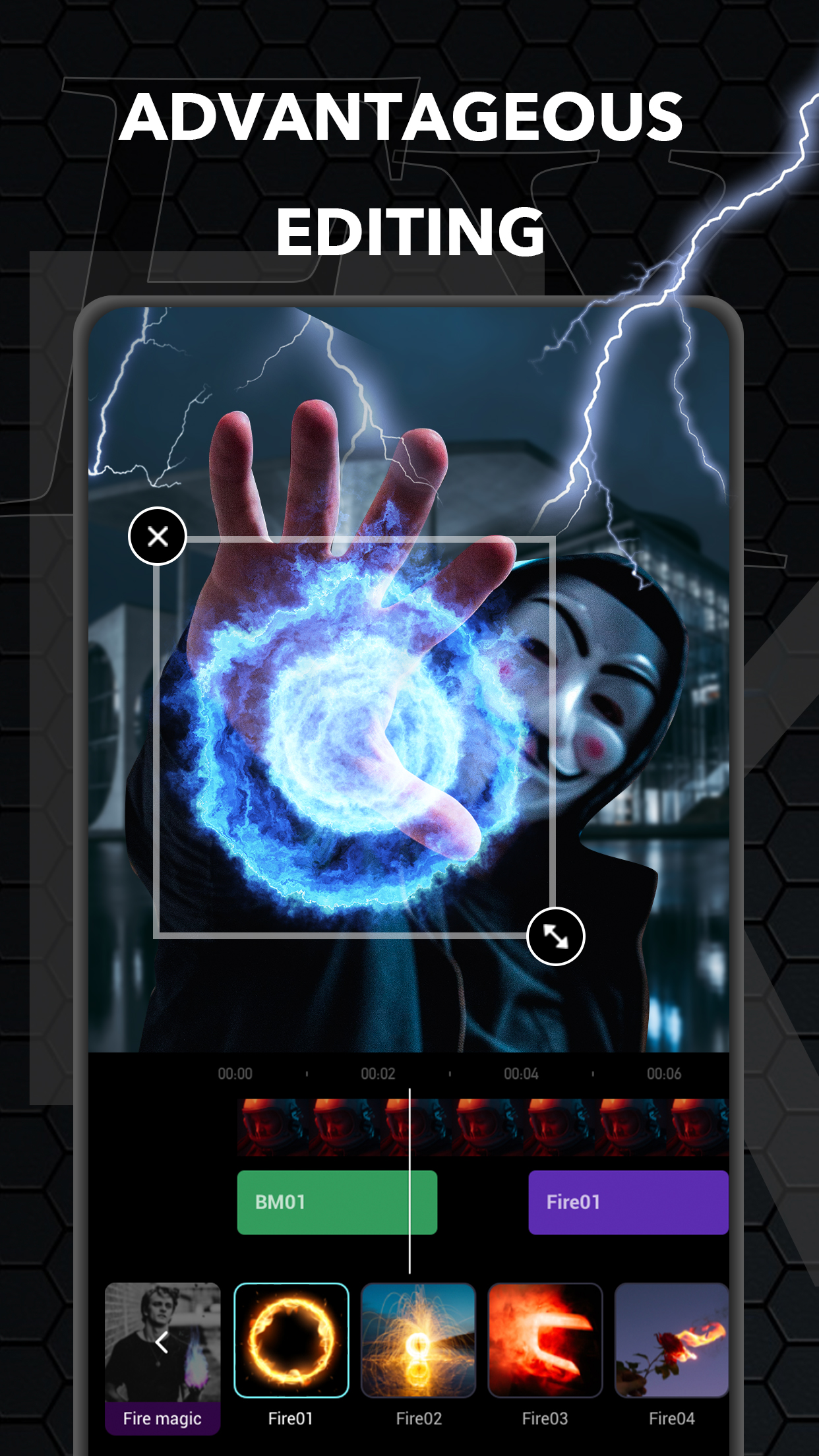 اسکرین شات 2 برنامه Shot FX: vfx special effects