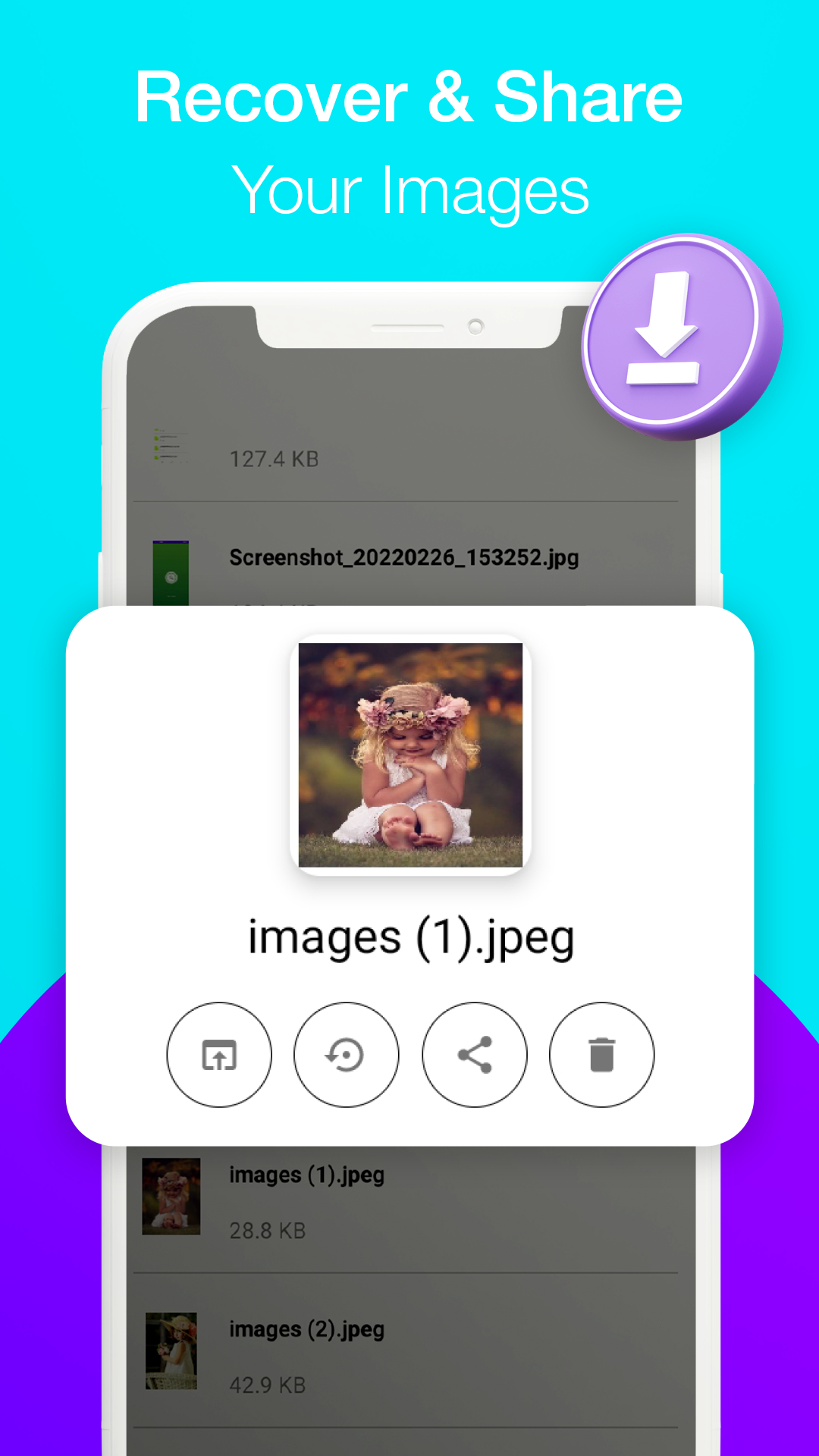 اسکرین شات 7 برنامه Deleted Video Recovery App Pro