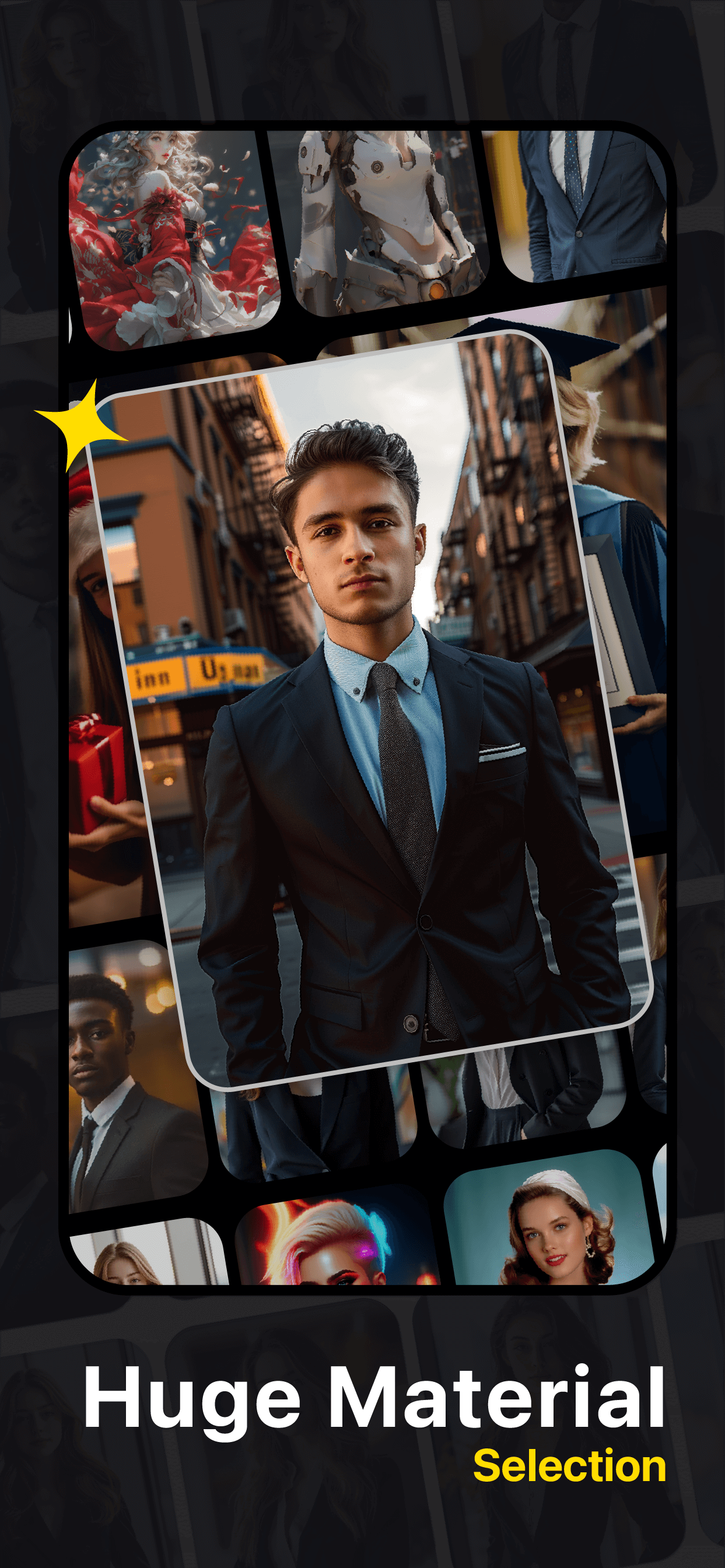 اسکرین شات 8 برنامه AI Video Face Swap AI Headshot