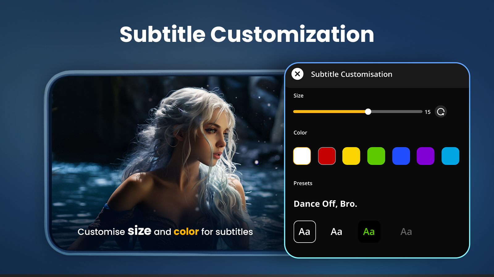 اسکرین شات 7 برنامه HDx Video Player all formats