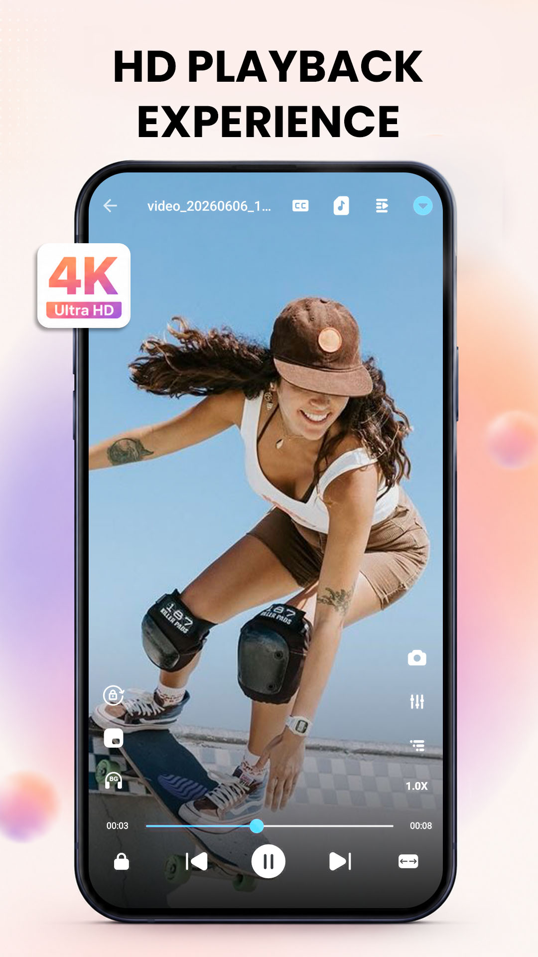 اسکرین شات 3 برنامه HDx Video Player all formats