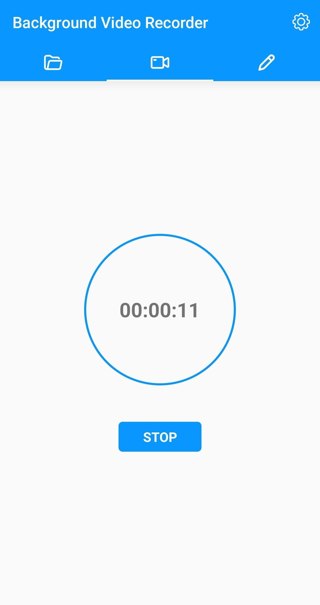 اسکرین شات 6 برنامه Background Video Recorder