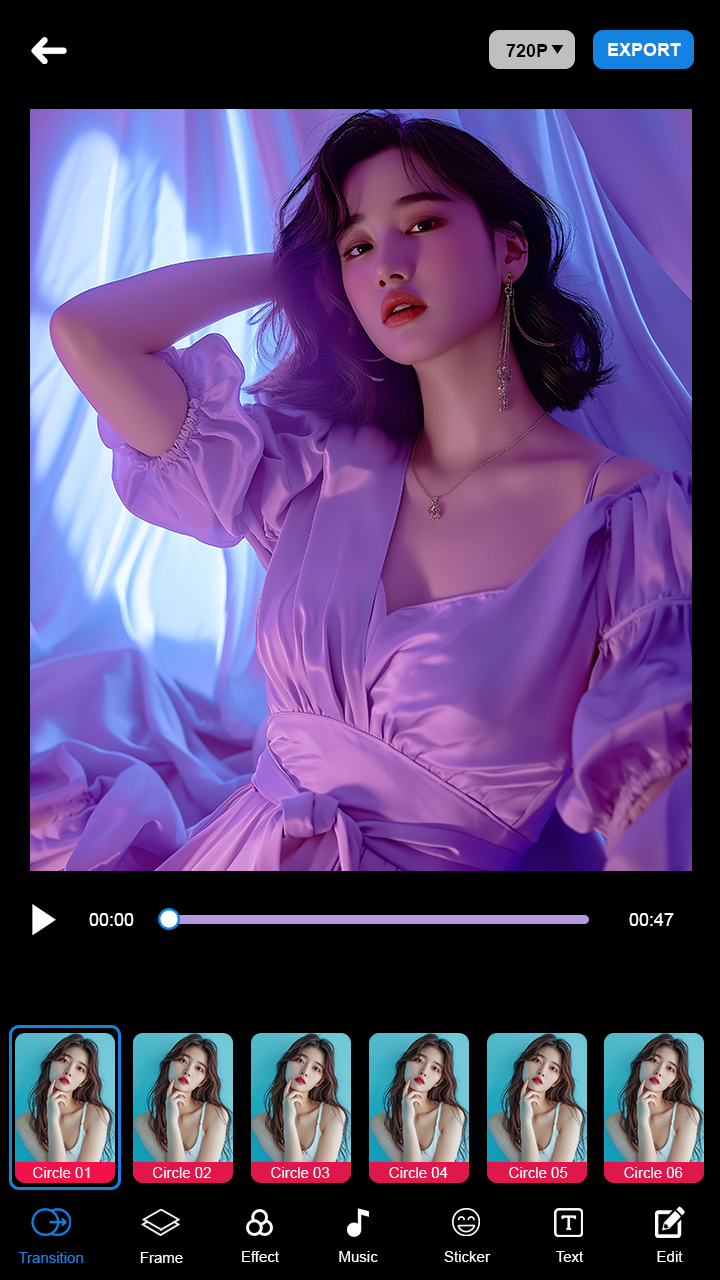 اسکرین شات 5 برنامه Music video maker