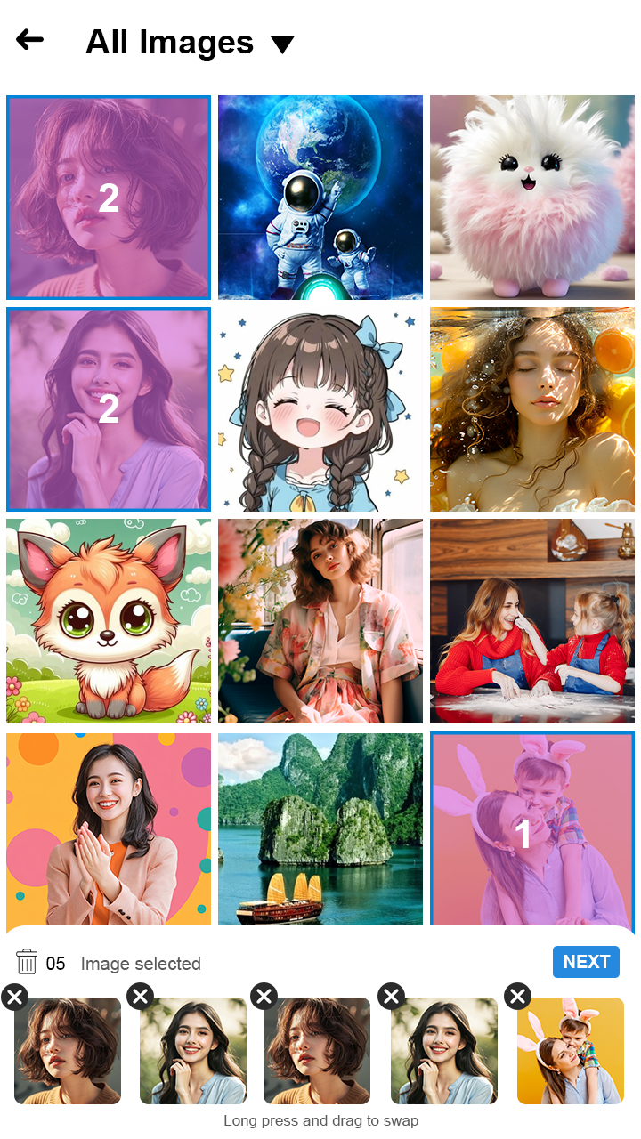 اسکرین شات 1 برنامه Music video maker