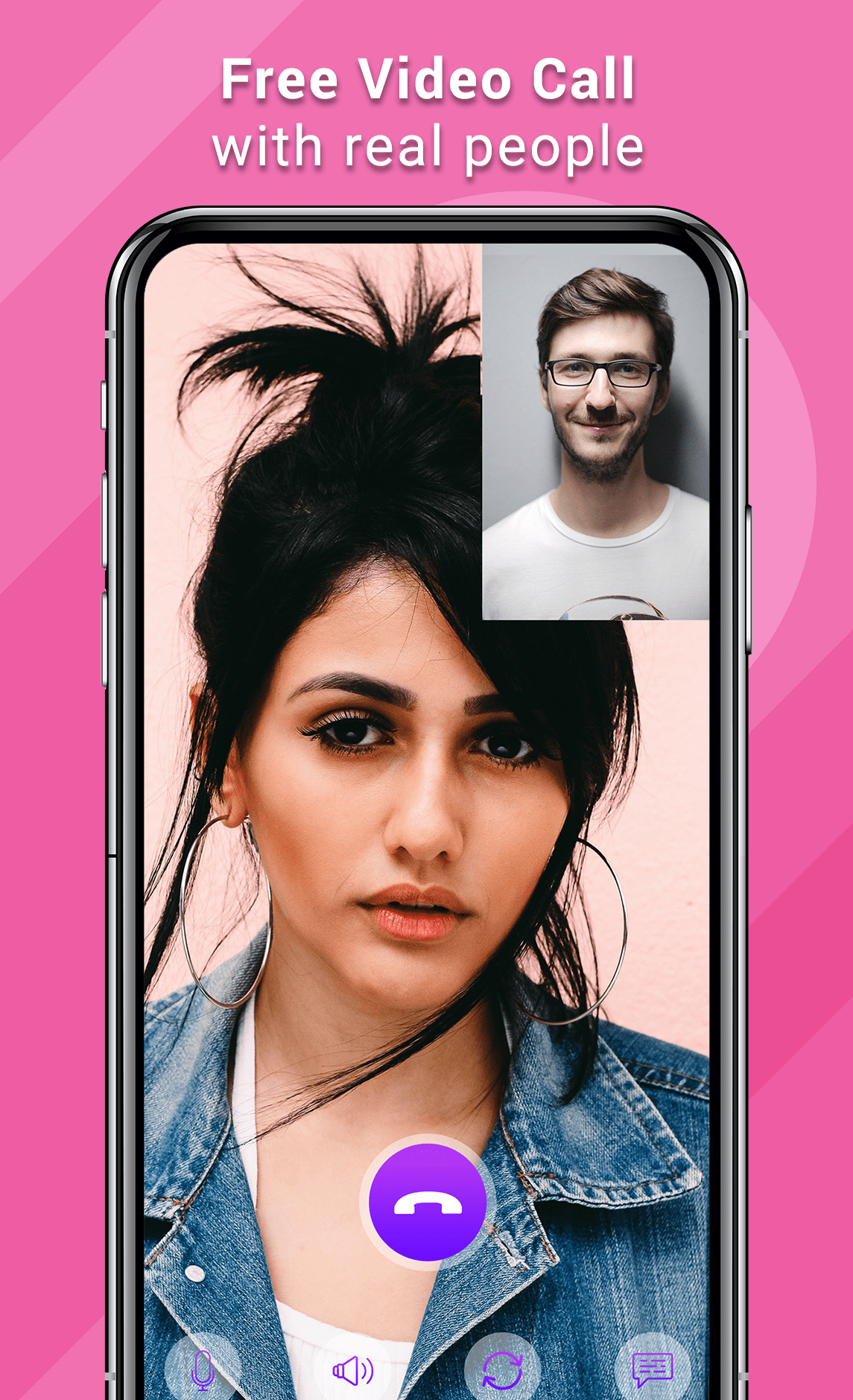 اسکرین شات 4 برنامه Nimmi Live Video Chat & Call