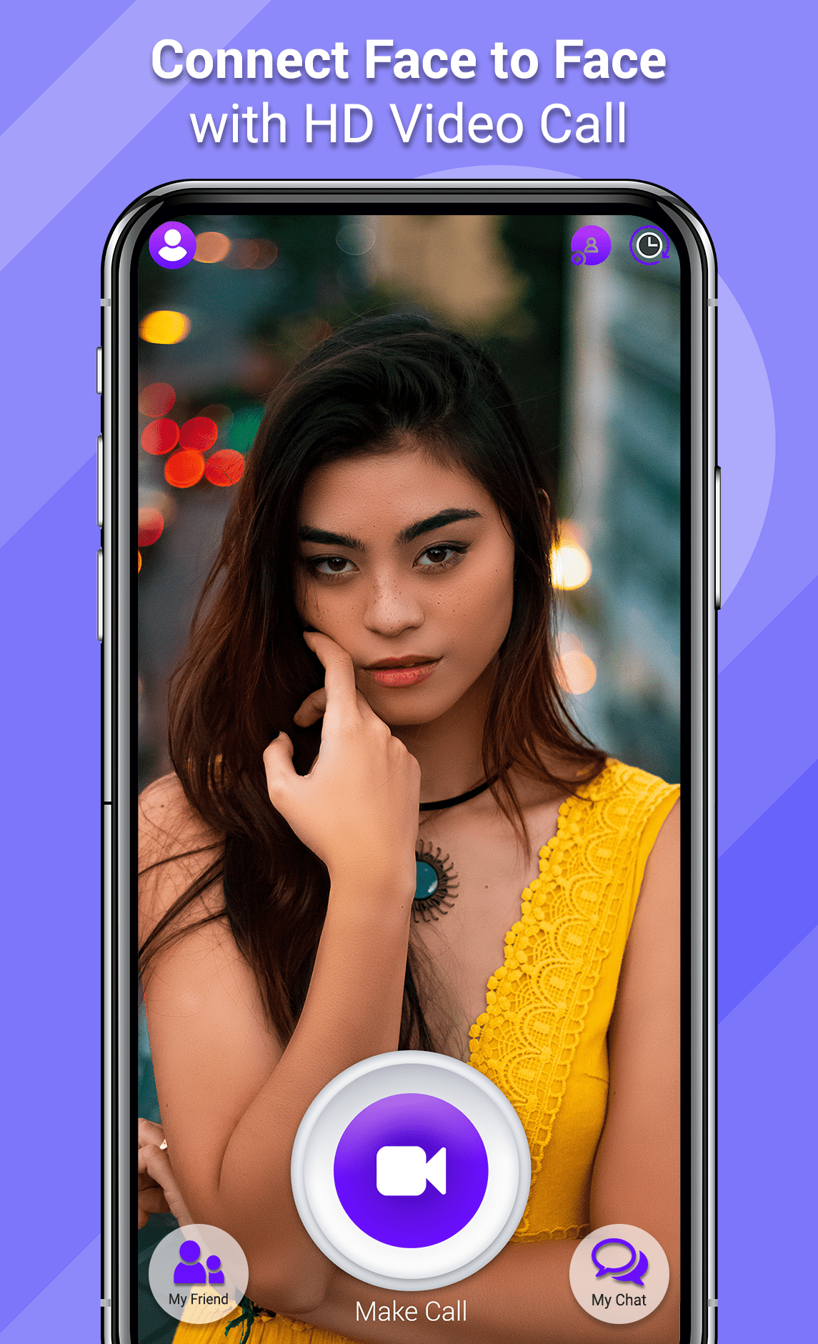 اسکرین شات 5 برنامه Nimmi Live Video Chat & Call