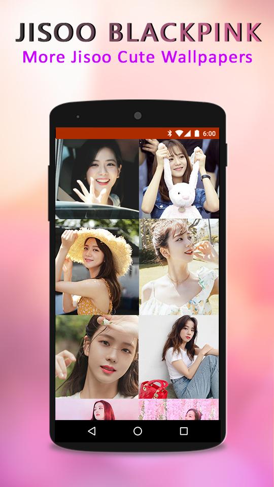 اسکرین شات 4 برنامه JISOO  - Fake Call & Wallpaper