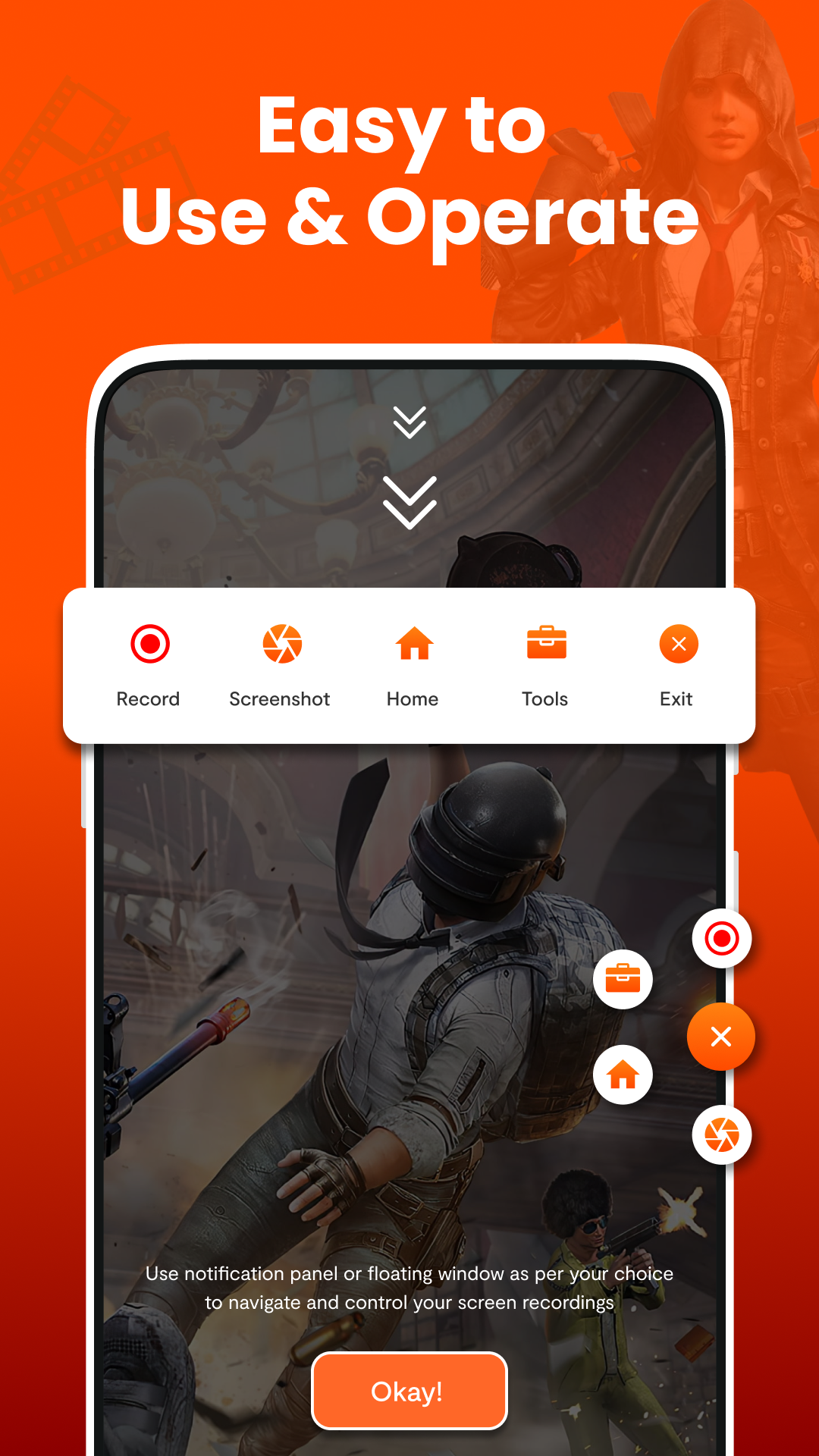 اسکرین شات 4 برنامه Screen Recorder-Video Recorder