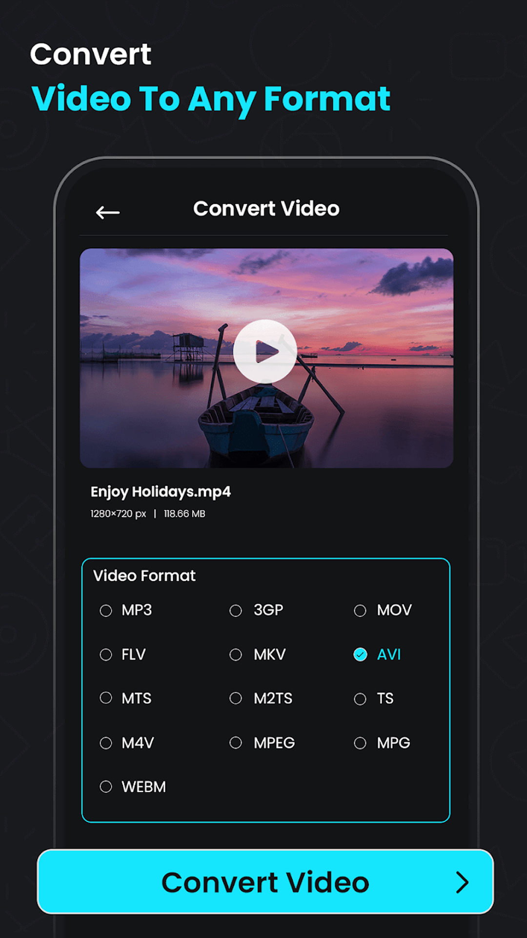 اسکرین شات 5 برنامه Video Compressor & Converter